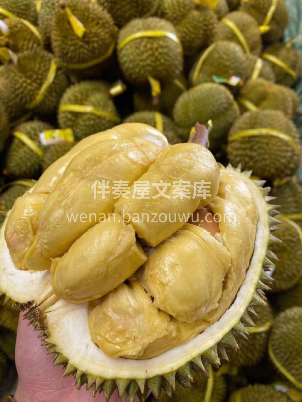 👉初冬最大的奖赏莫过于开一个榴莲的酣畅！ 配图1