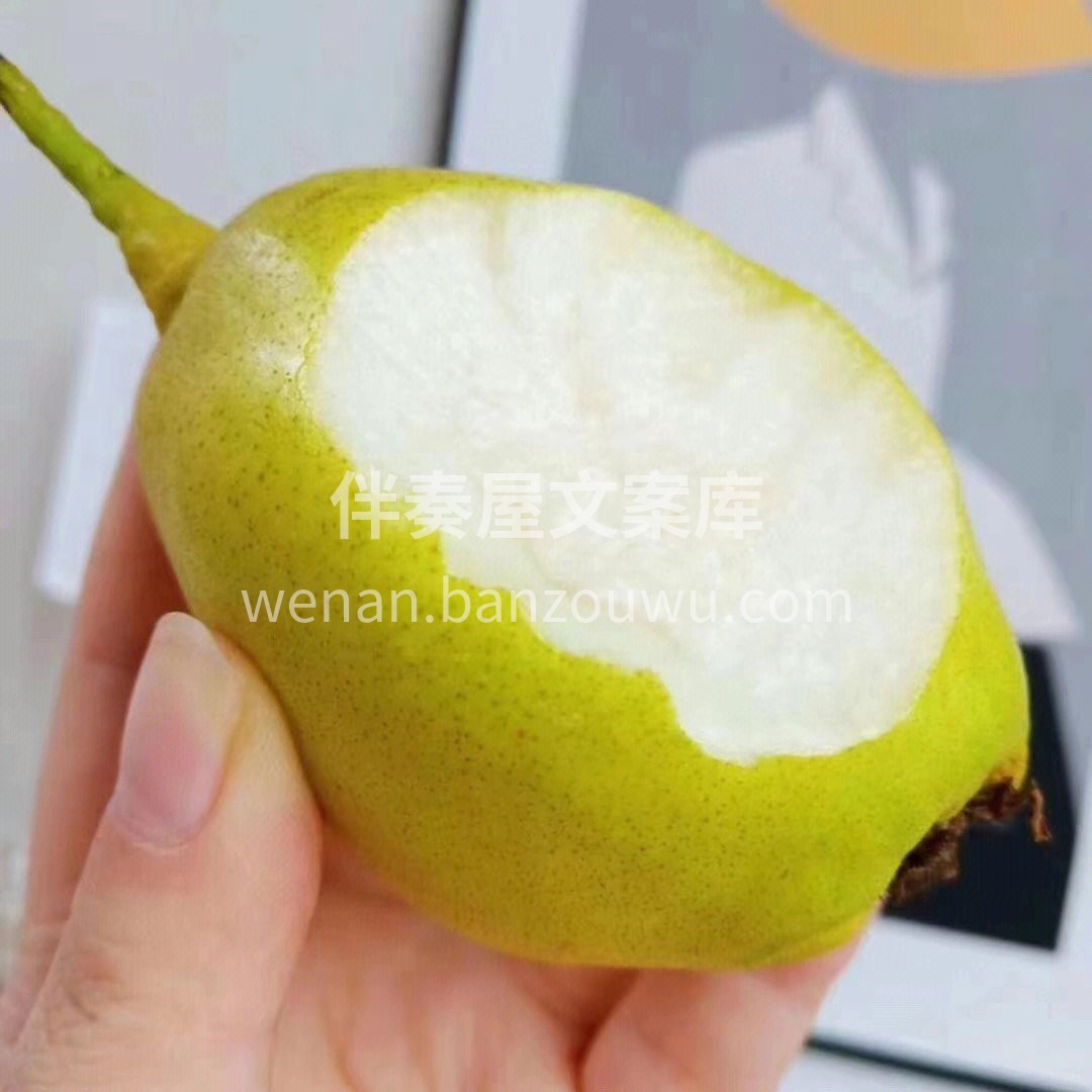 揣着库尔勒香梨🍐，走到哪，水分跟着到哪  配图1