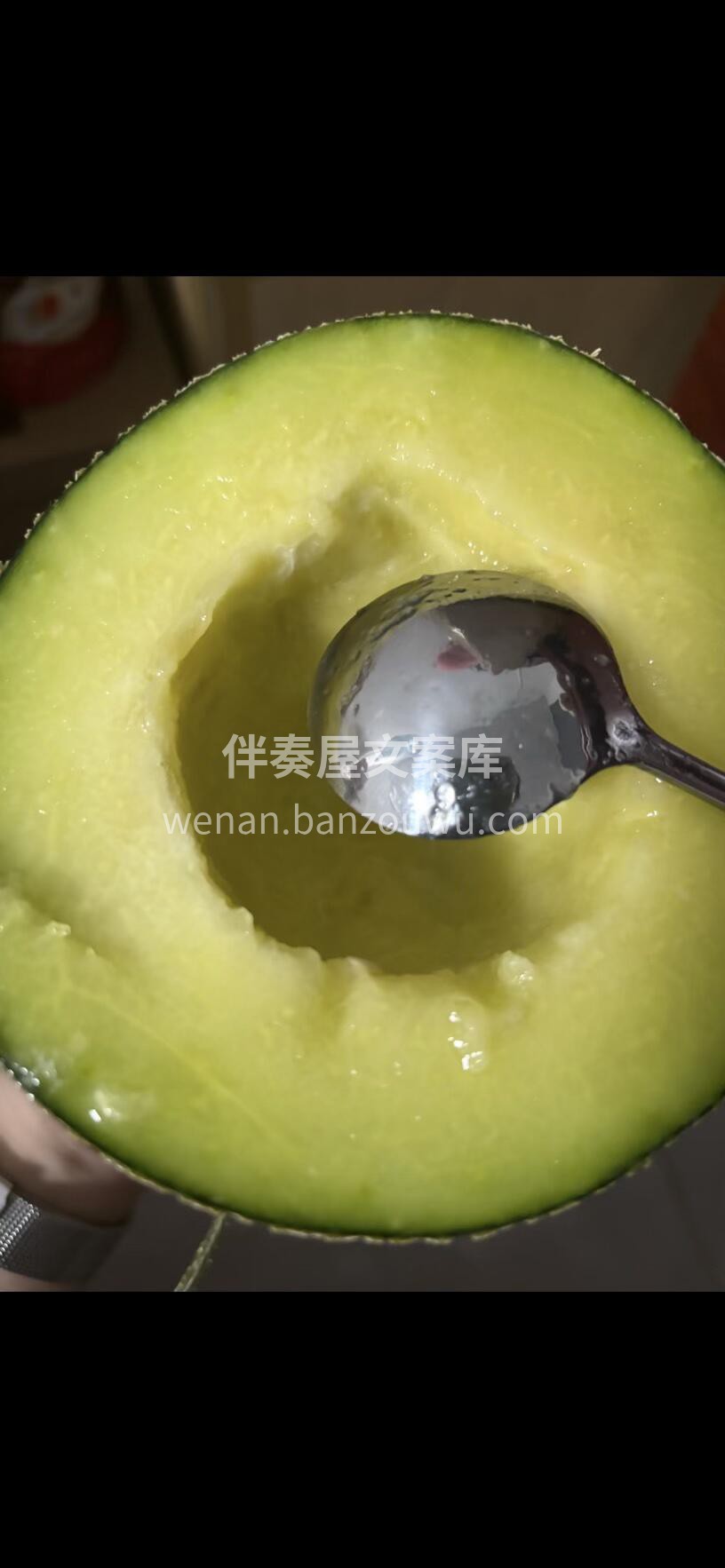 🍈 网纹瓜！ 纹路像艺术品🖼️ 切开蜜香 配图2