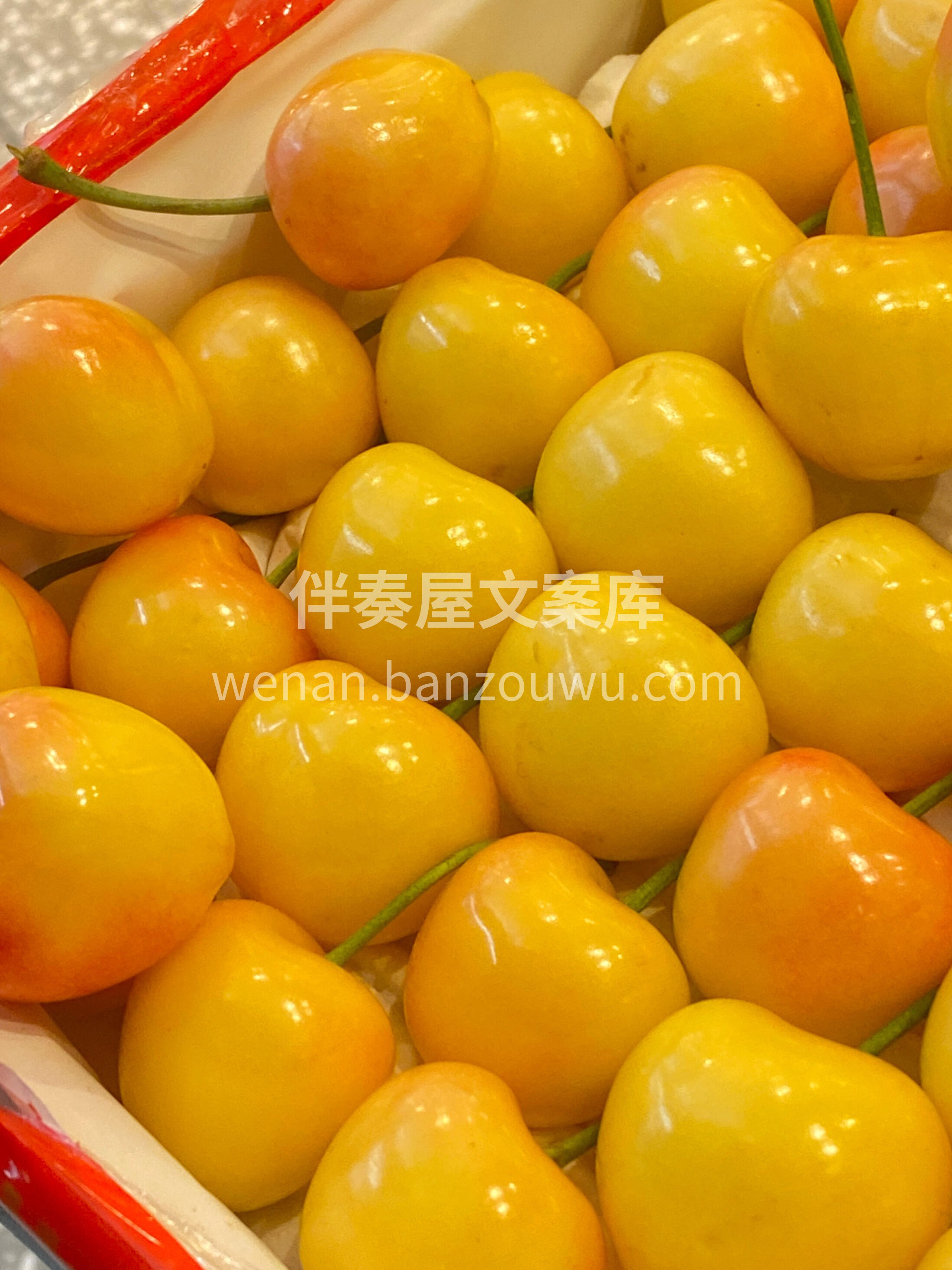 新品推荐→黄蜜水晶樱桃🍒 一颗入口👄满是 配图3