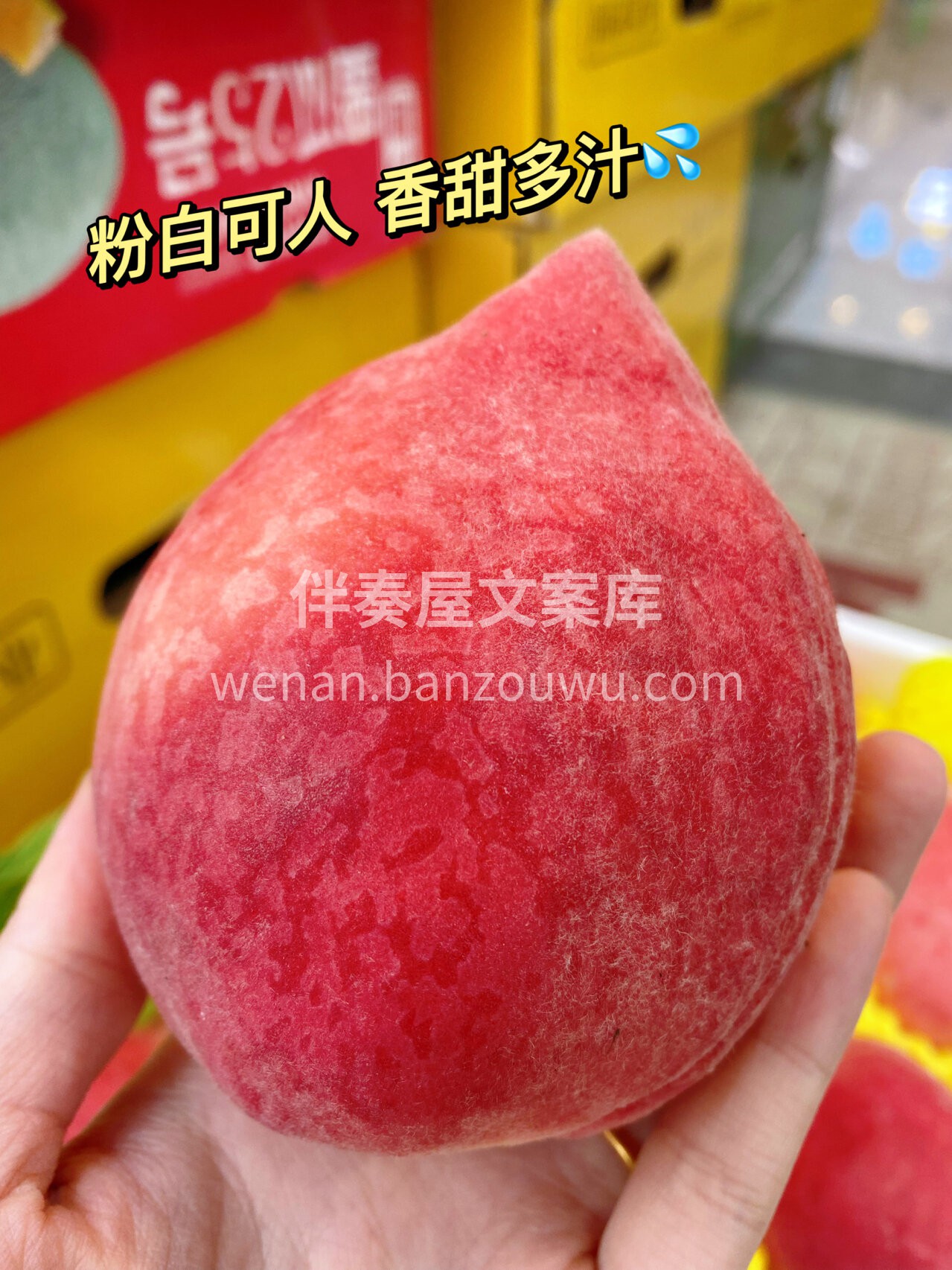 颜色很漂亮🎉口感很脆甜🍭放软还能撕皮～  配图1