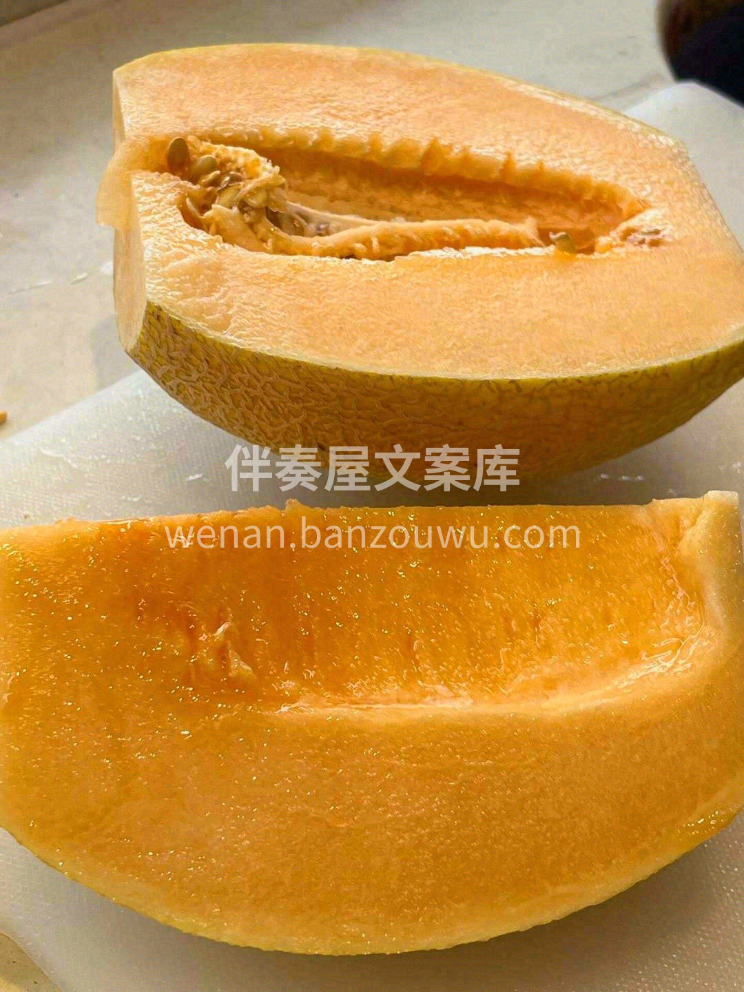 哈密瓜的诱惑，一口甜蜜🍈 夏天要做个幸福 配图1