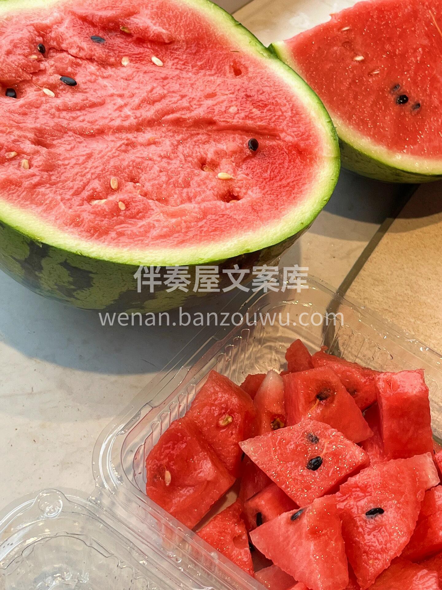 ☀晴朗周末🍉西瓜吃起来 💥脆❗爽❗甜❗爆 配图3
