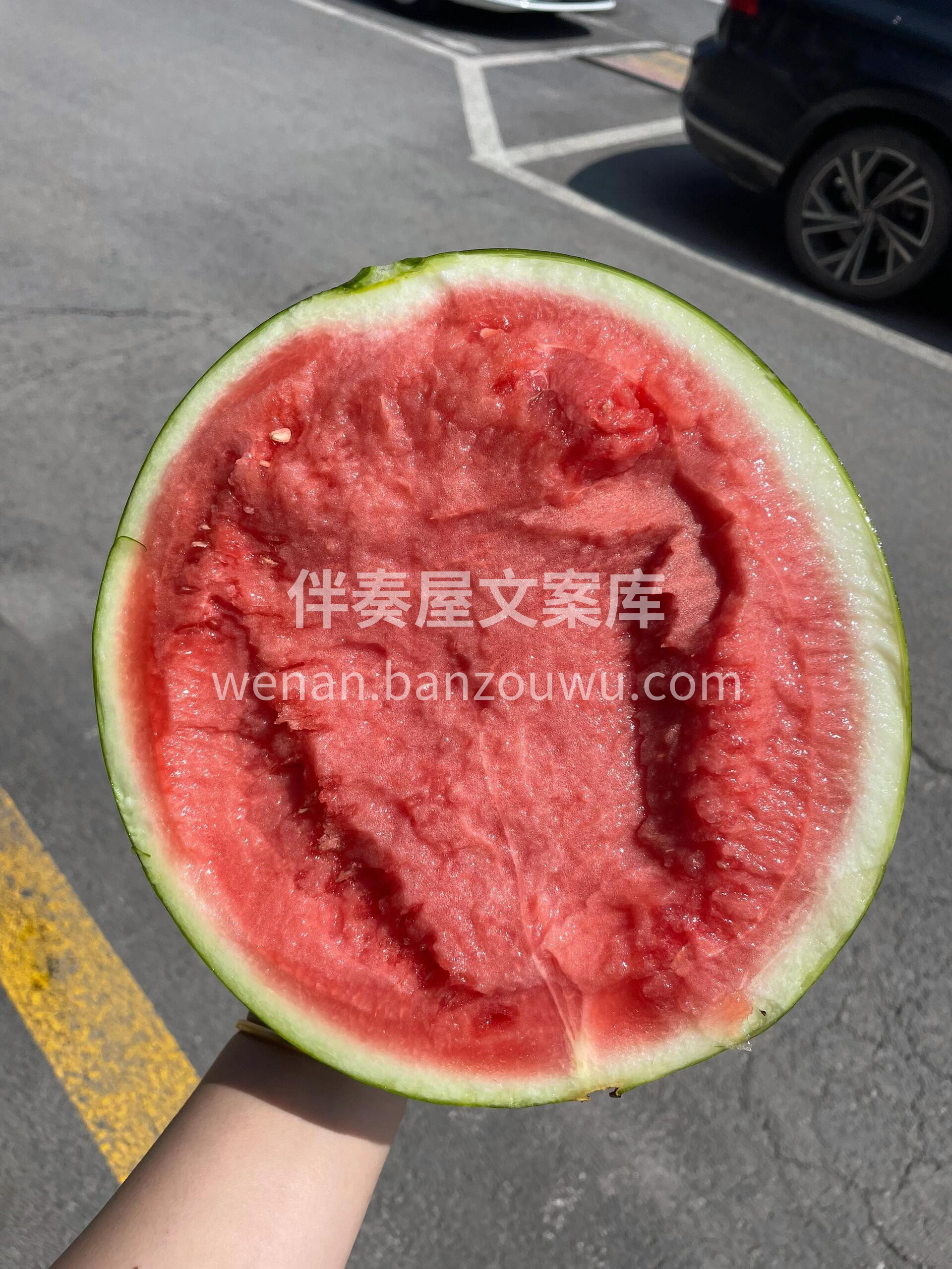 🍉麒麟西瓜必须安排‼️ 一刀切下去直接冒 配图2