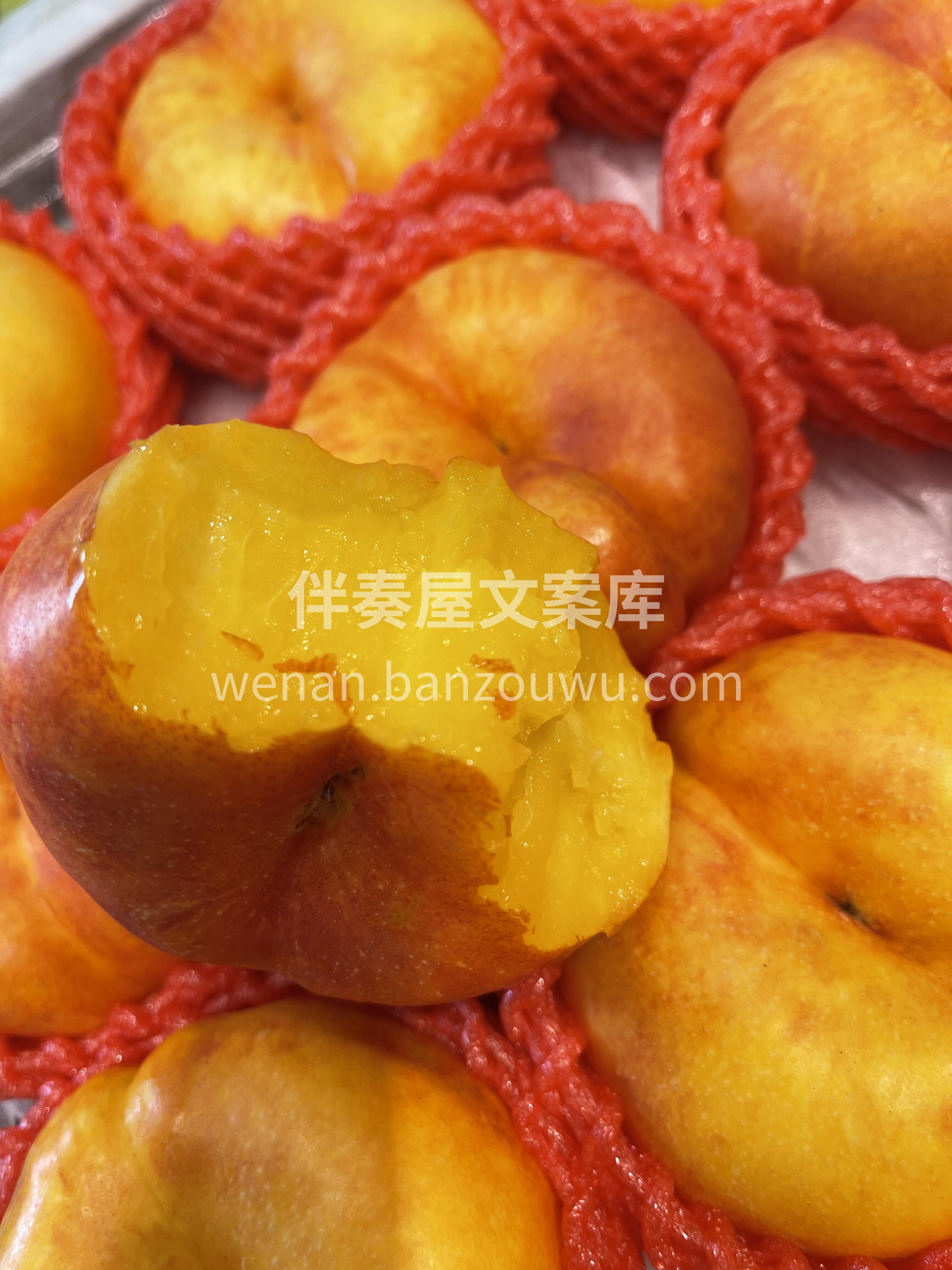 🍑黄金蟠桃 一入口就让你尖叫😍不仅颜值高 配图1