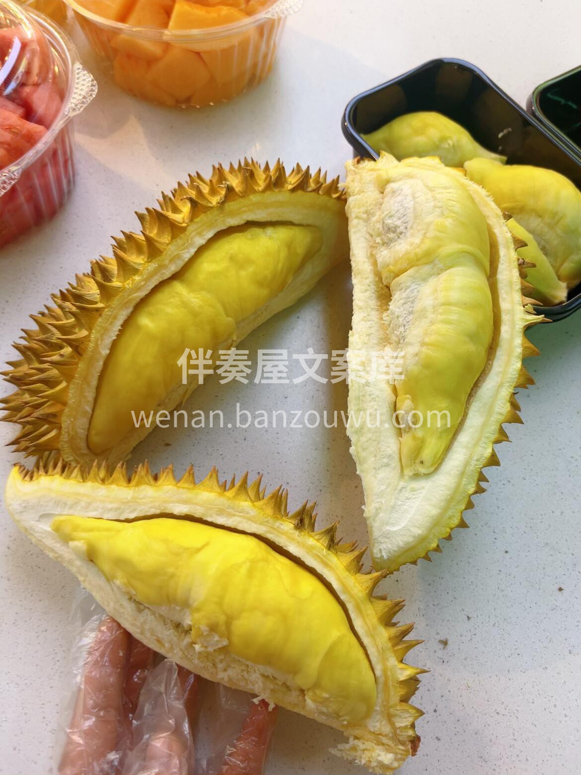 金枕榴莲🔥到货🔥 甜糯糯的口感😍香喷喷的 配图1