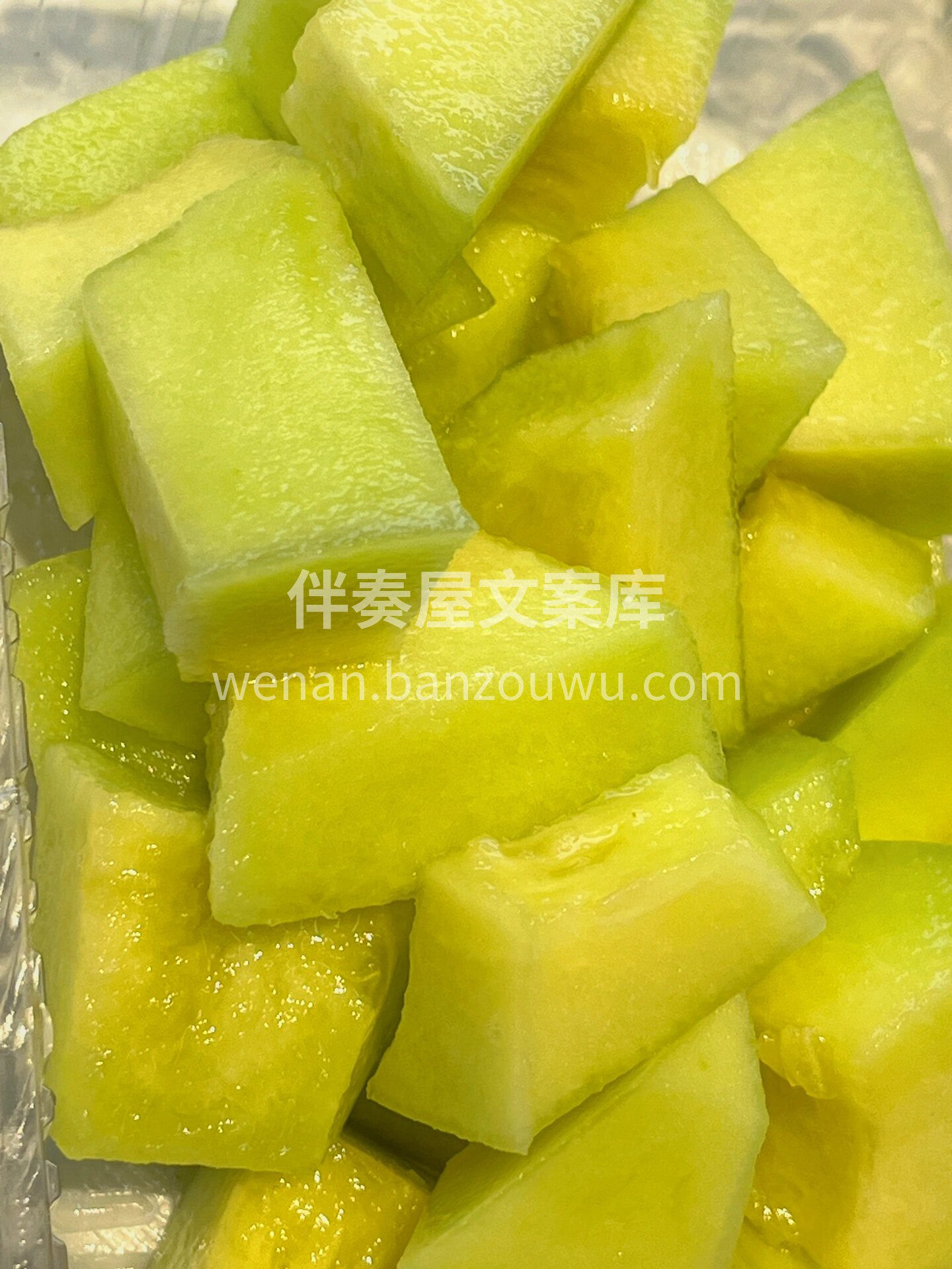 作为一颗实力派的蜜瓜? ?瓜香扑面而来是 配图2