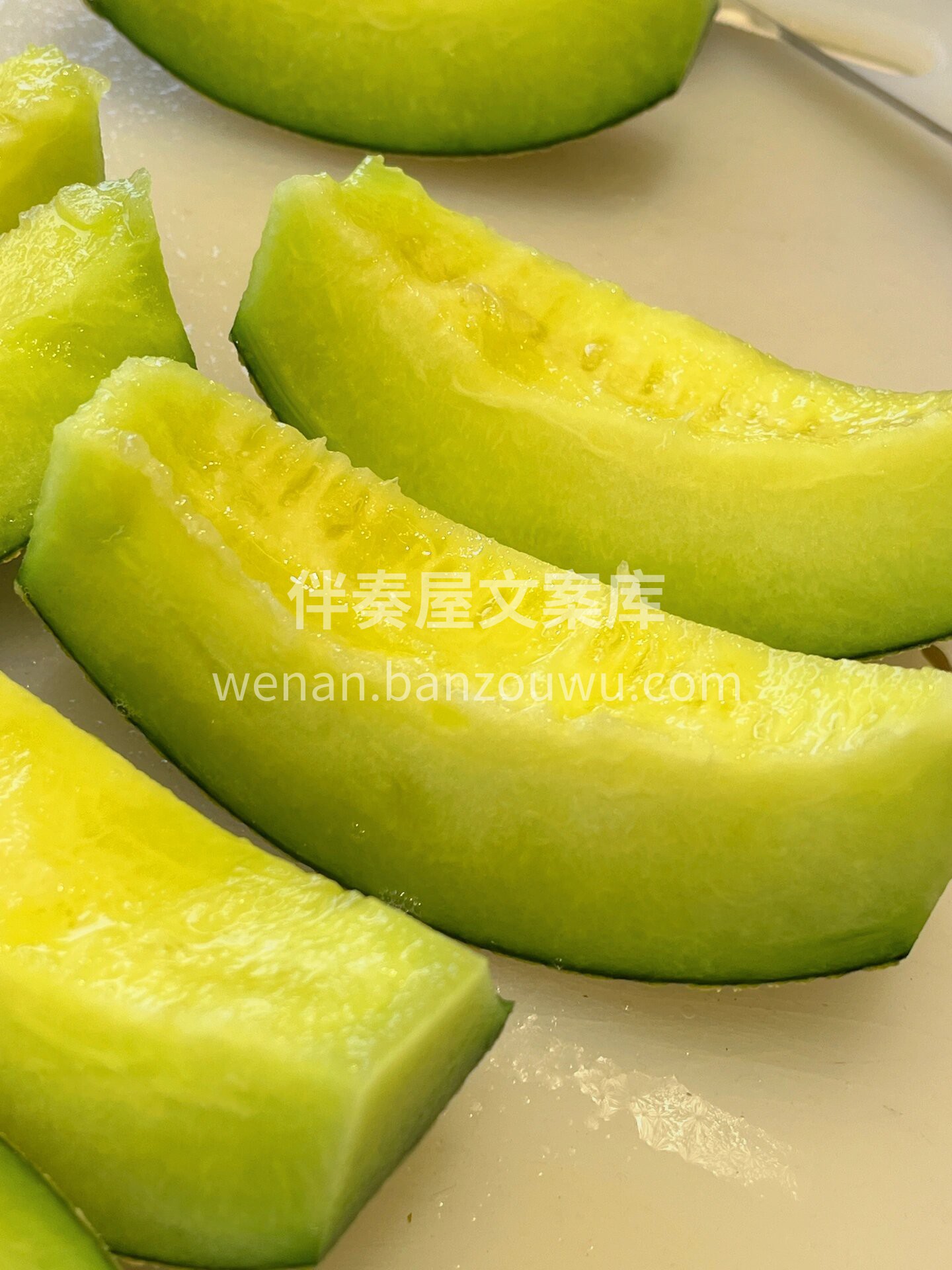 作为一颗实力派的蜜瓜? ?瓜香扑面而来是 配图1