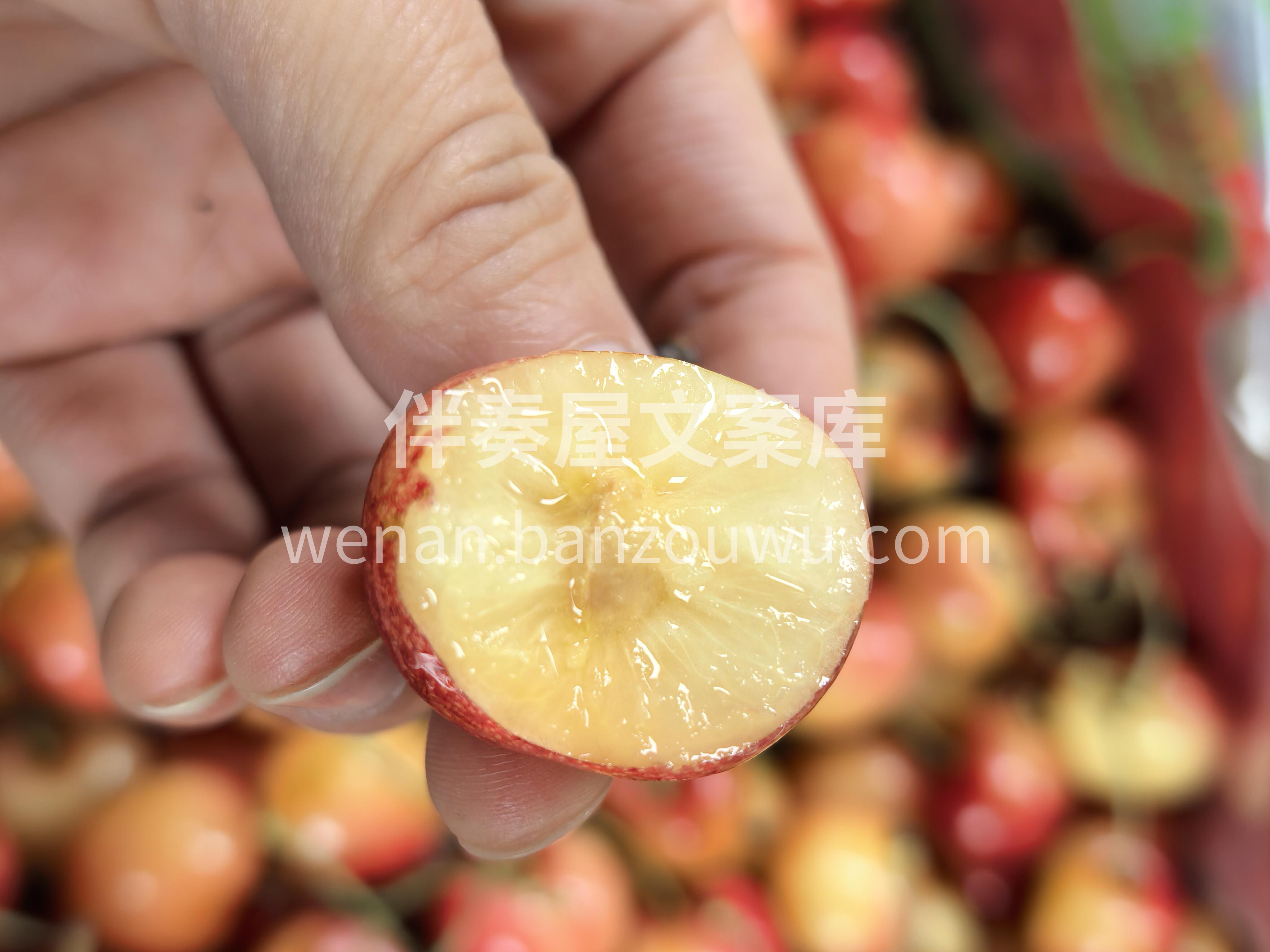 光泽如玉的黄金车厘子😍 明明可以靠颜值， 配图2