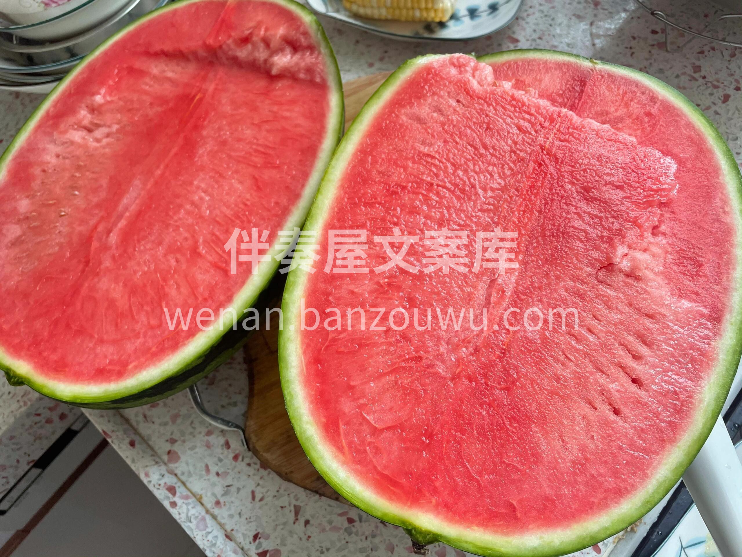 🍉天气一热西瓜就来了‼️ 切开那一瞬间真 配图2