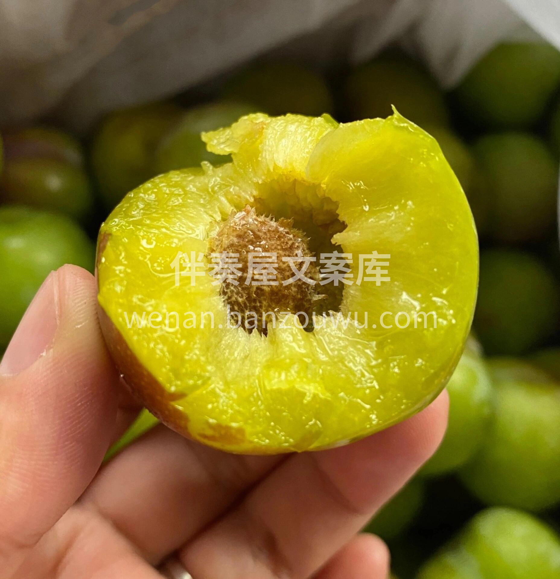 💚四川半边红脆李～ 脱骨化渣，脆甜🍭脱骨 配图2