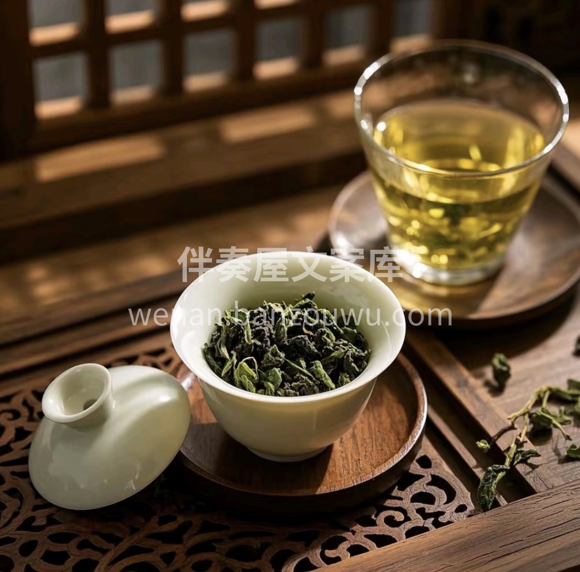 安溪核心产区铁观音，条索紧结，兰花香明显 配图1