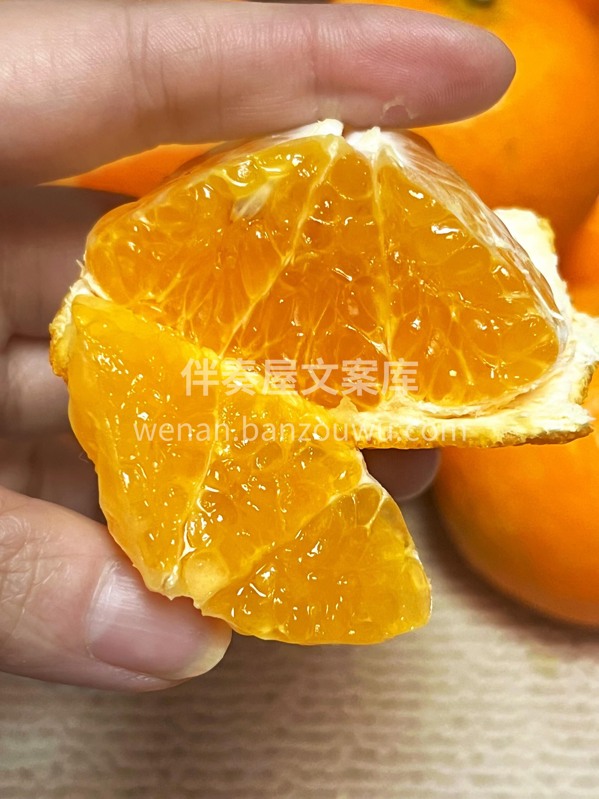 🍊沃柑有着更高的糖分，更低的热量💯 果皮 配图2