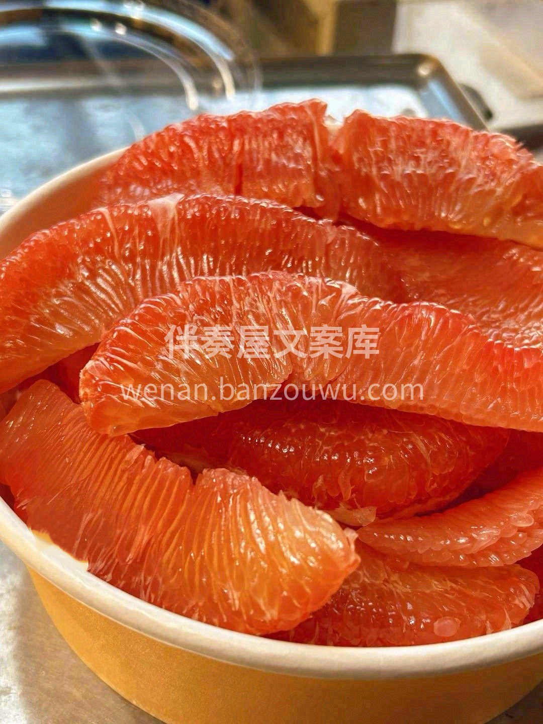 外形金黄与秋共一色🍁，果瓣红润透亮宛如碎 配图3