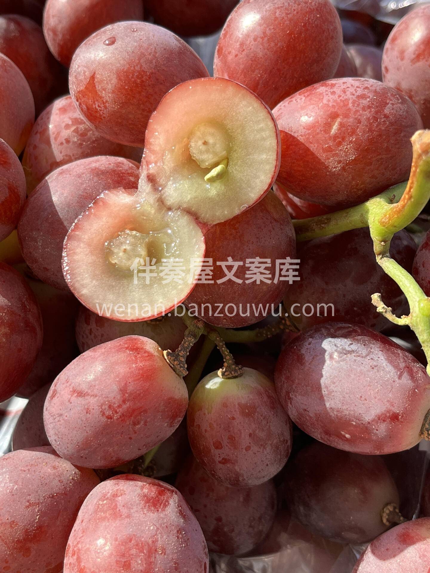 进口大红提上新🍇 品质绝绝子！硬蹦蹦！大 配图1