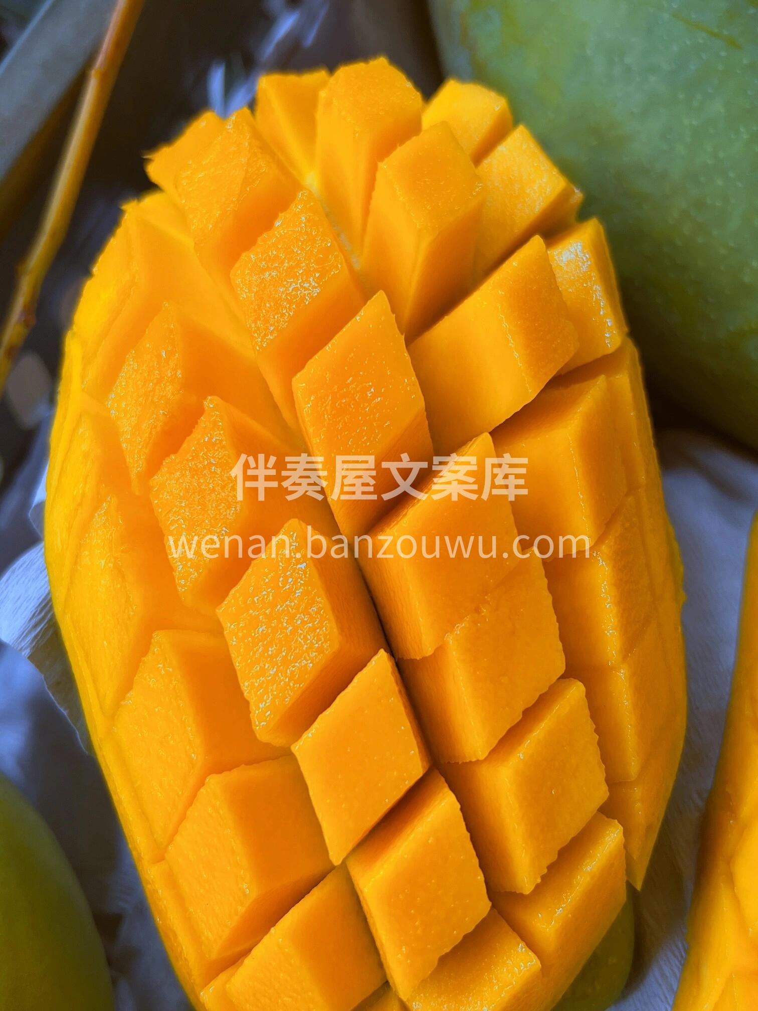 🥭青芒到🆕 芒果中的明星品种👍 果实饱满 配图2