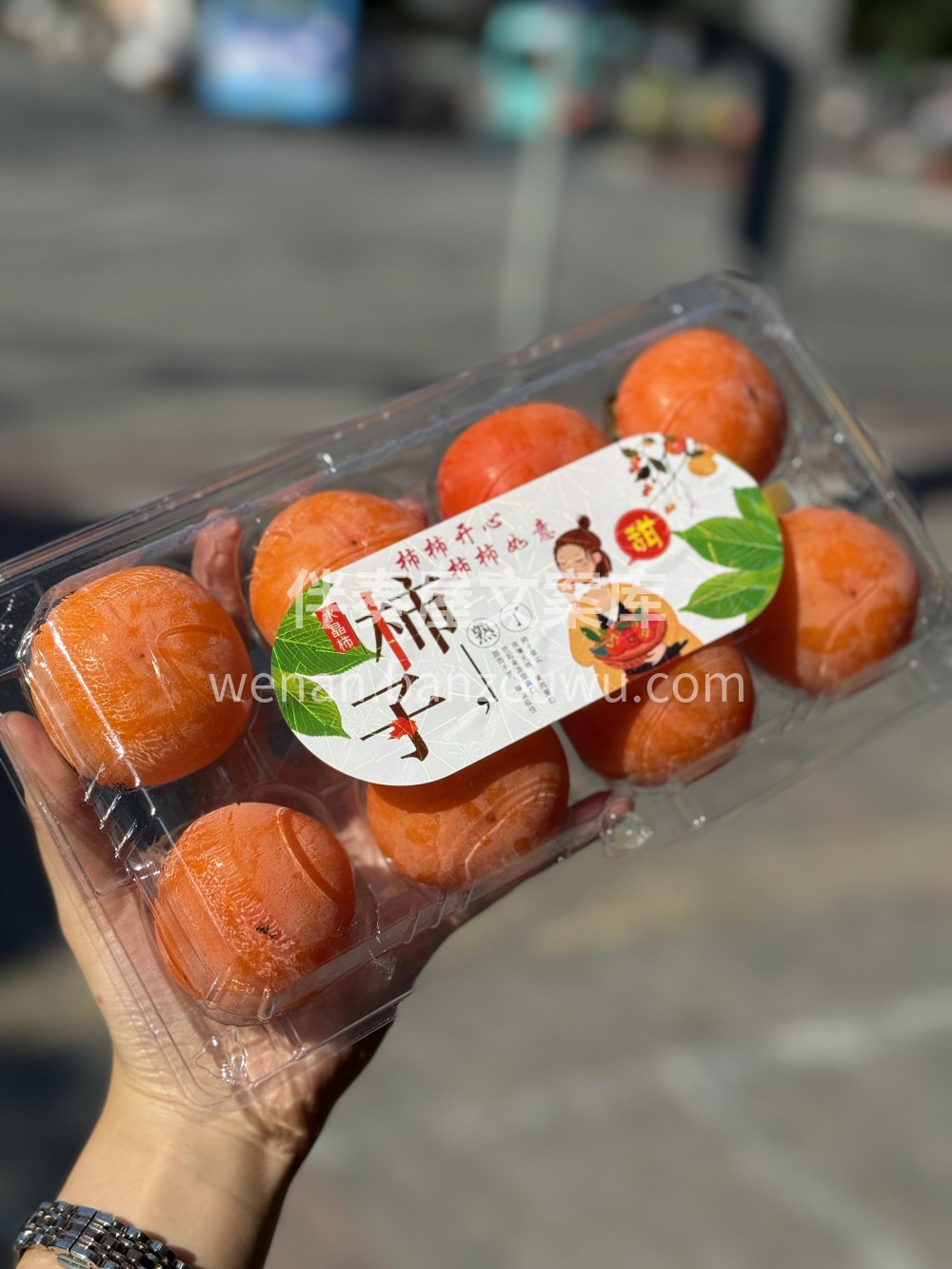 “嘬”一口的甜蜜🍅火晶柿子❤️ 柿柿如意 配图3