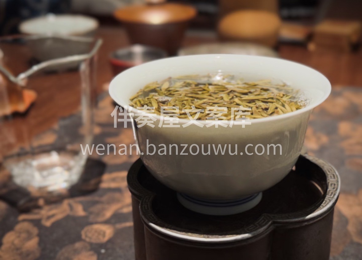 冬寒侵骨时，一盏蒙顶黄芽暖身心。采自四川 配图2