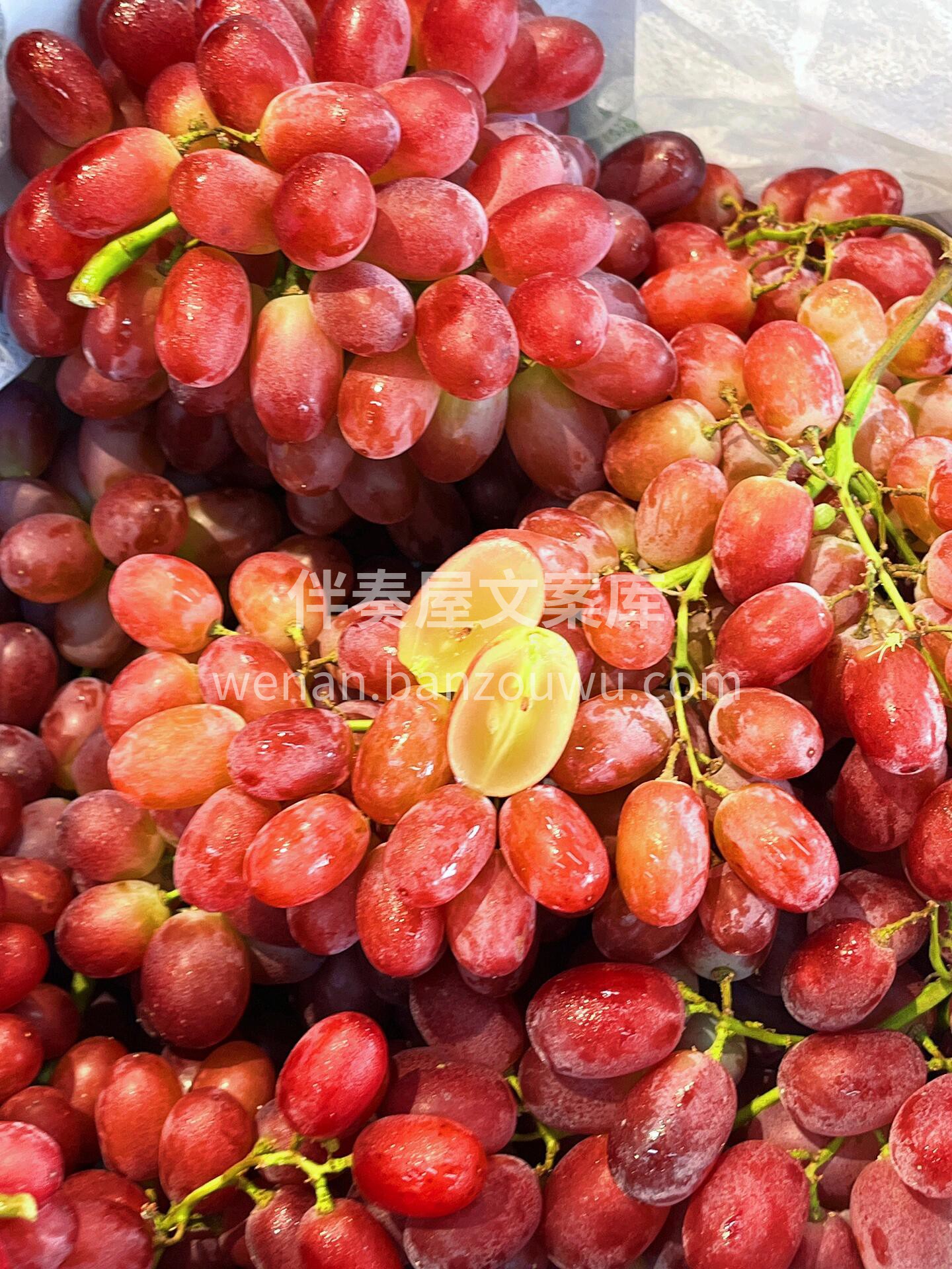 无籽红提🍇 🌈新鲜到极致~果霜完美💯 🌈 配图2