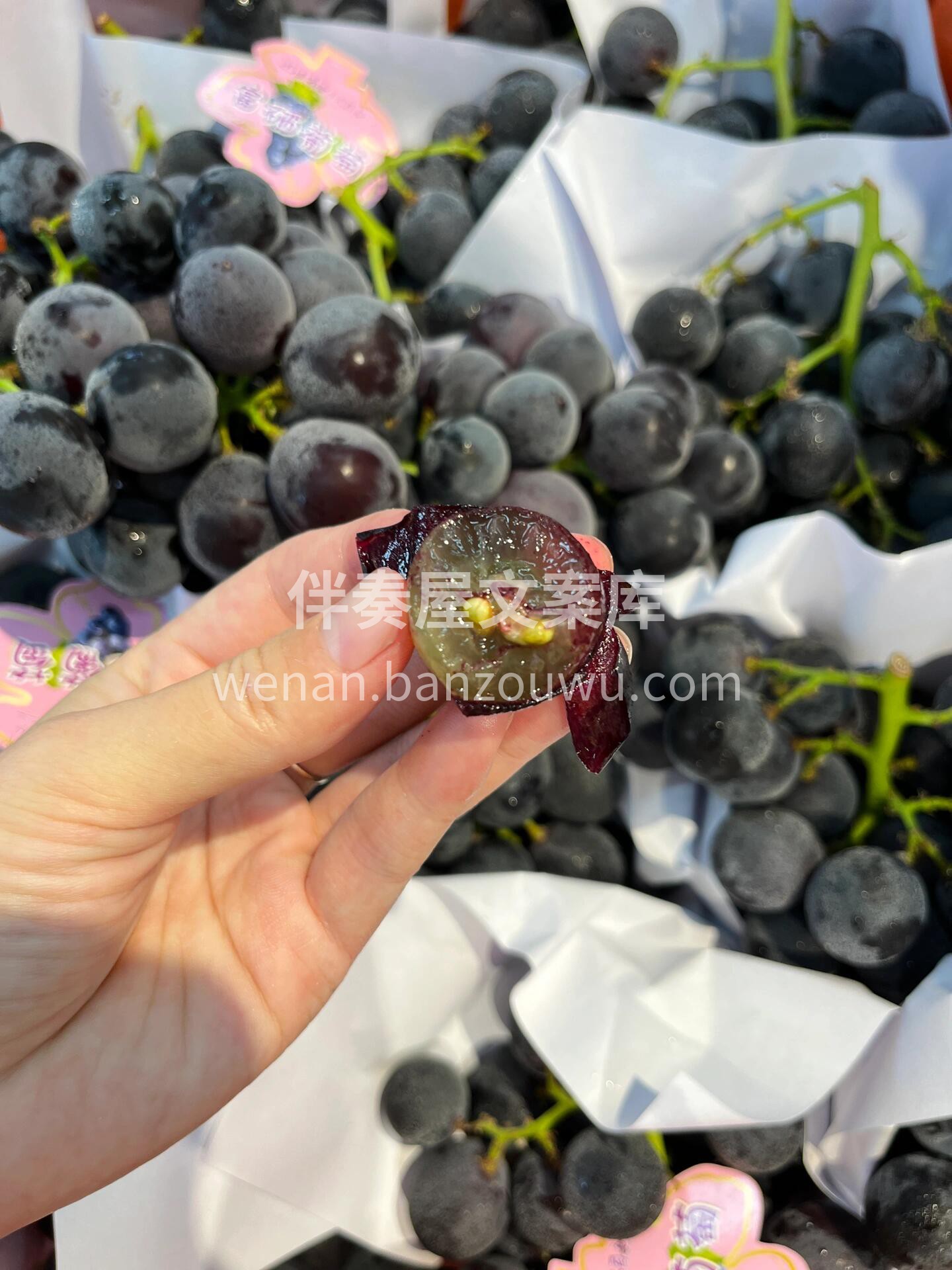 ❤️ 甜蜜推荐👉 巨峰葡萄🍇 一口一颗独 配图1