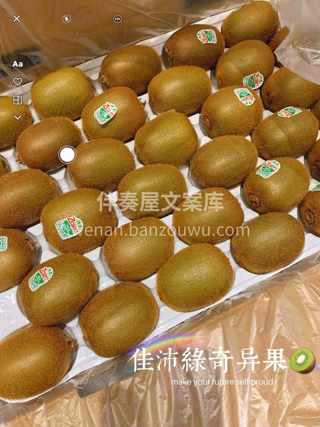 🥝9分甜，1分酸的佳沛奇异果，是被太阳亲 配图2