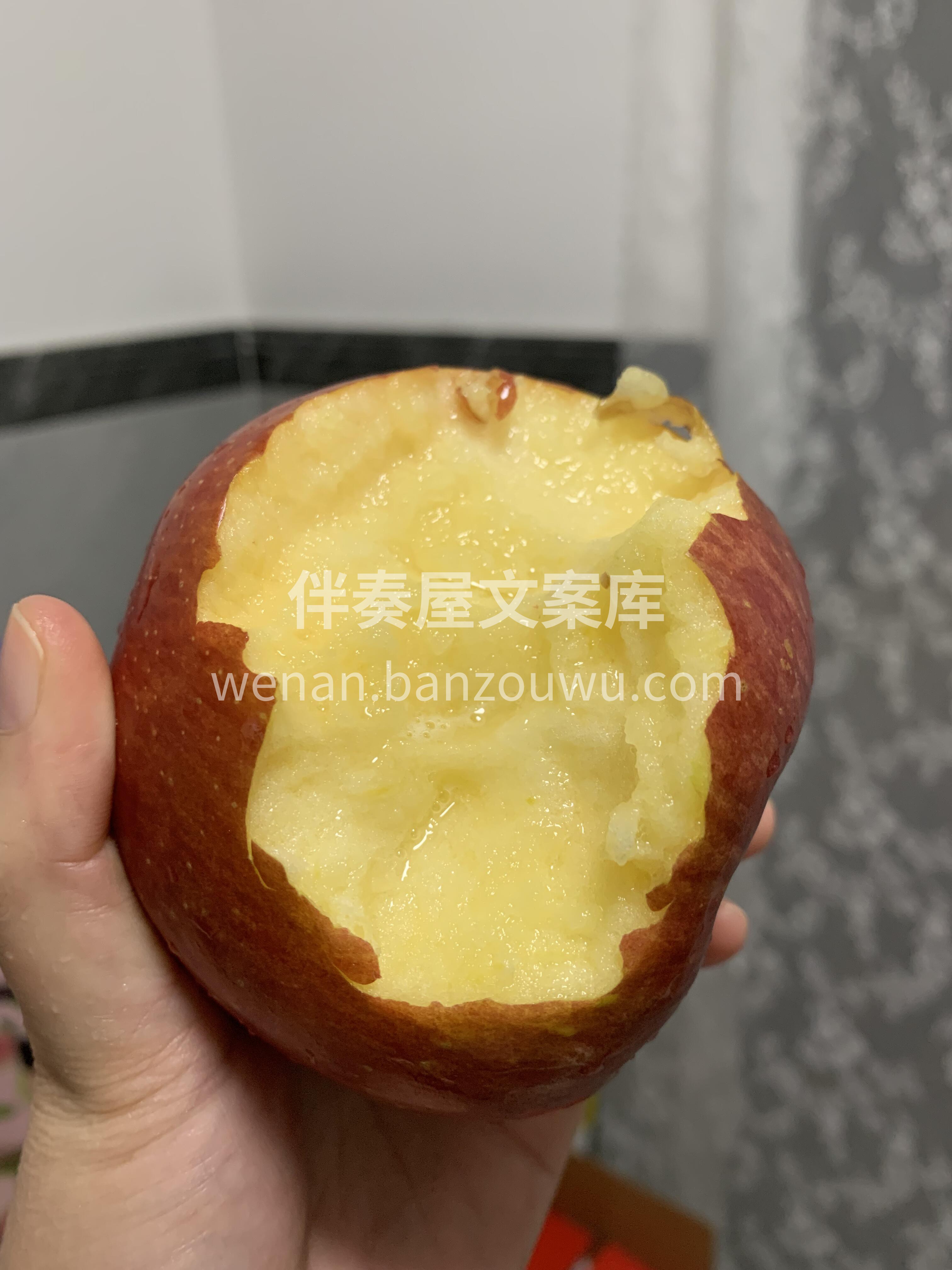 🍎阿克苏苹果清脆爽口～ 果肉多汁酸甜，口 配图2