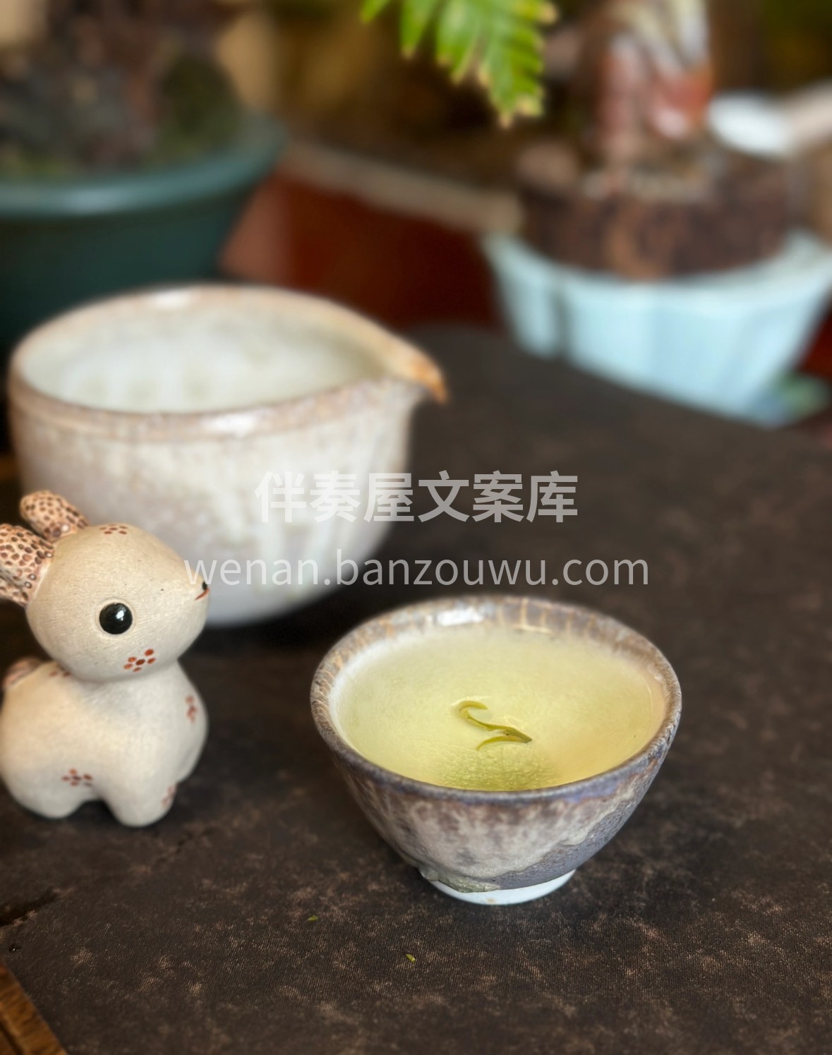 春水煎茶，茶烟轻扬。明前西湖龙井携雨雾而 配图3