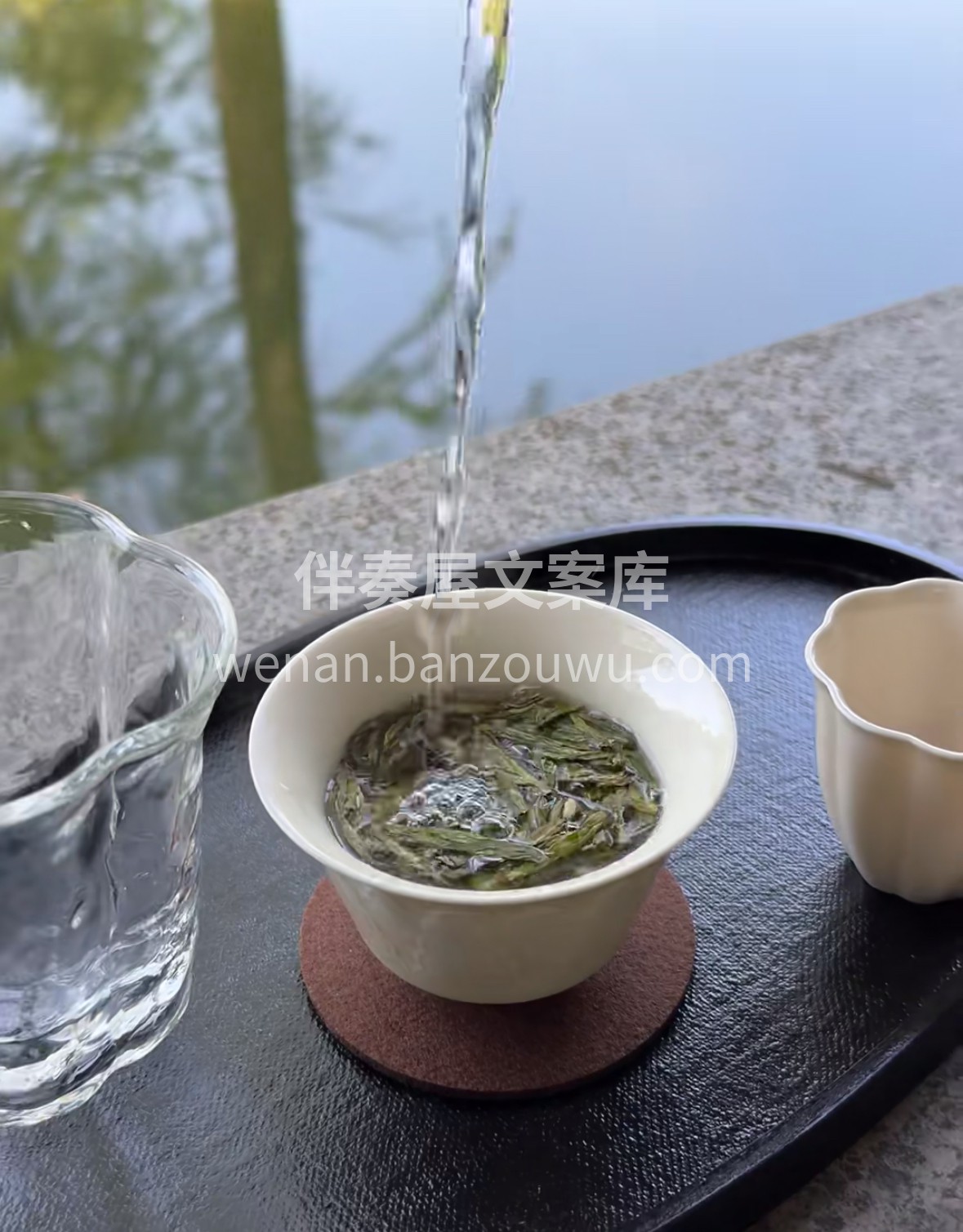 明前西湖龙井｜春山第一缕鲜 雀舌衔露，砂 配图2