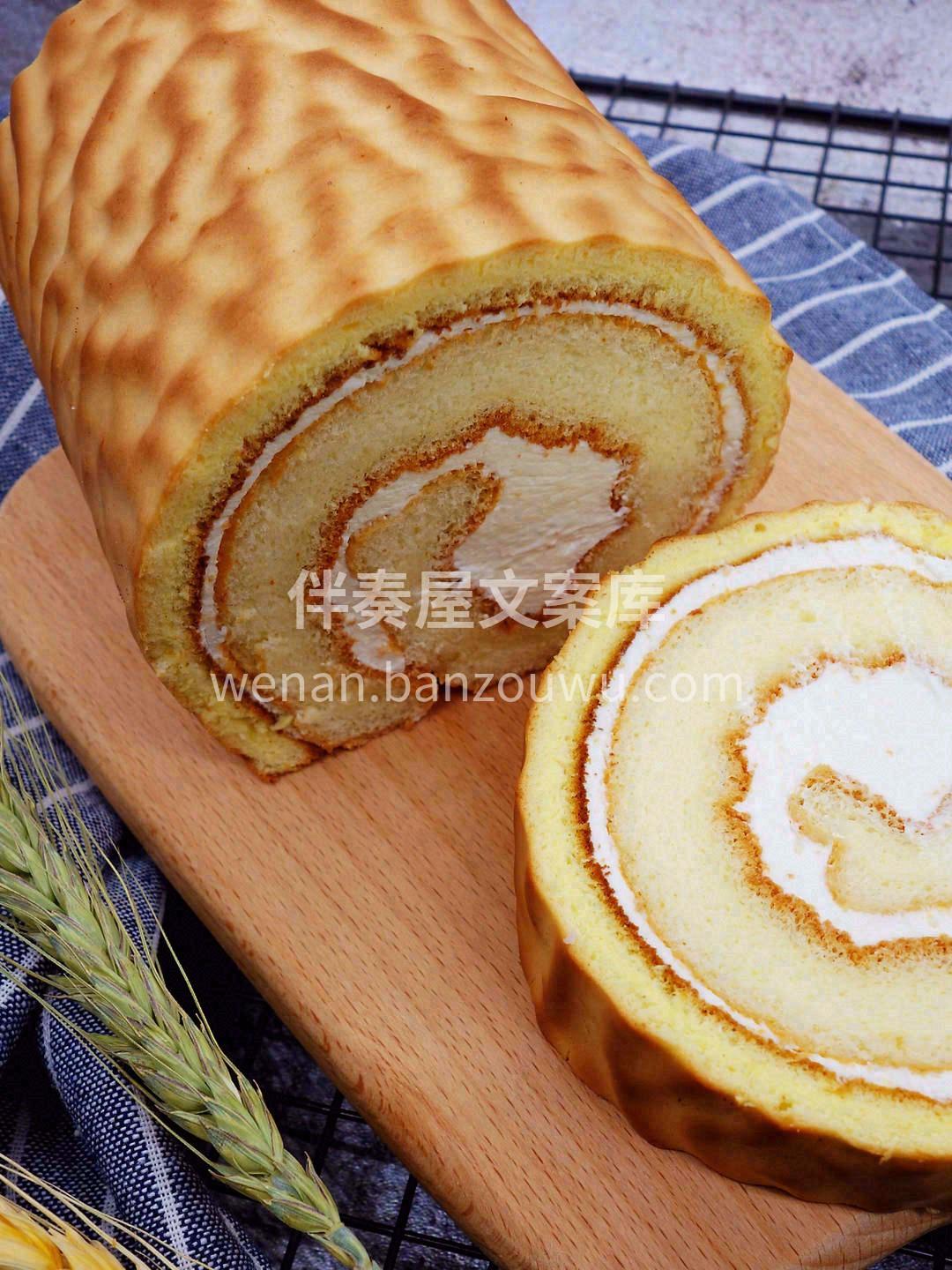 奶乎乎圆鼓鼓的虎皮卷，入口就是的浓浓的芝 配图1