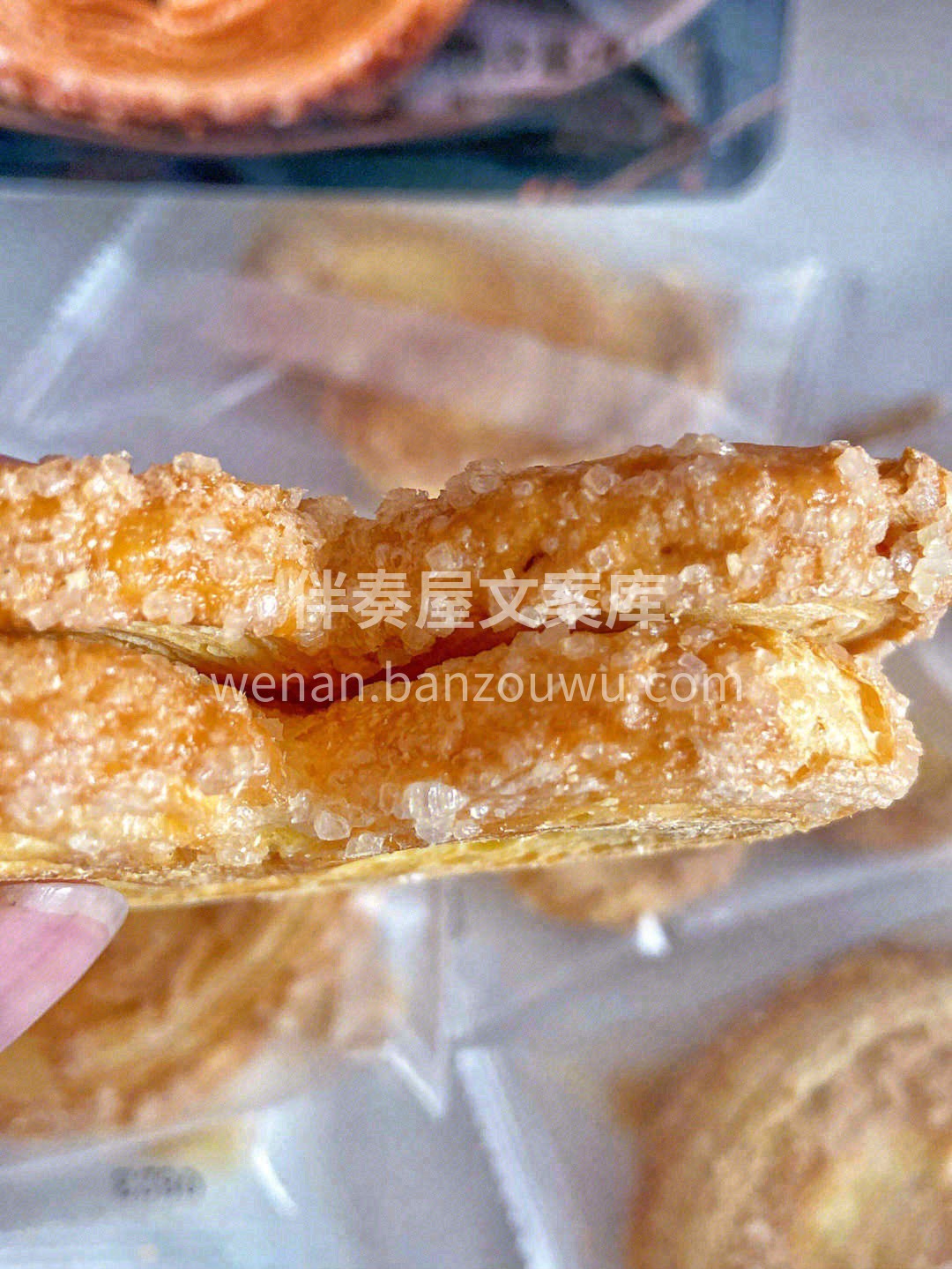 🦋蝴蝶酥薄薄的一片，浓郁的黄油香气♨酥脆 配图3