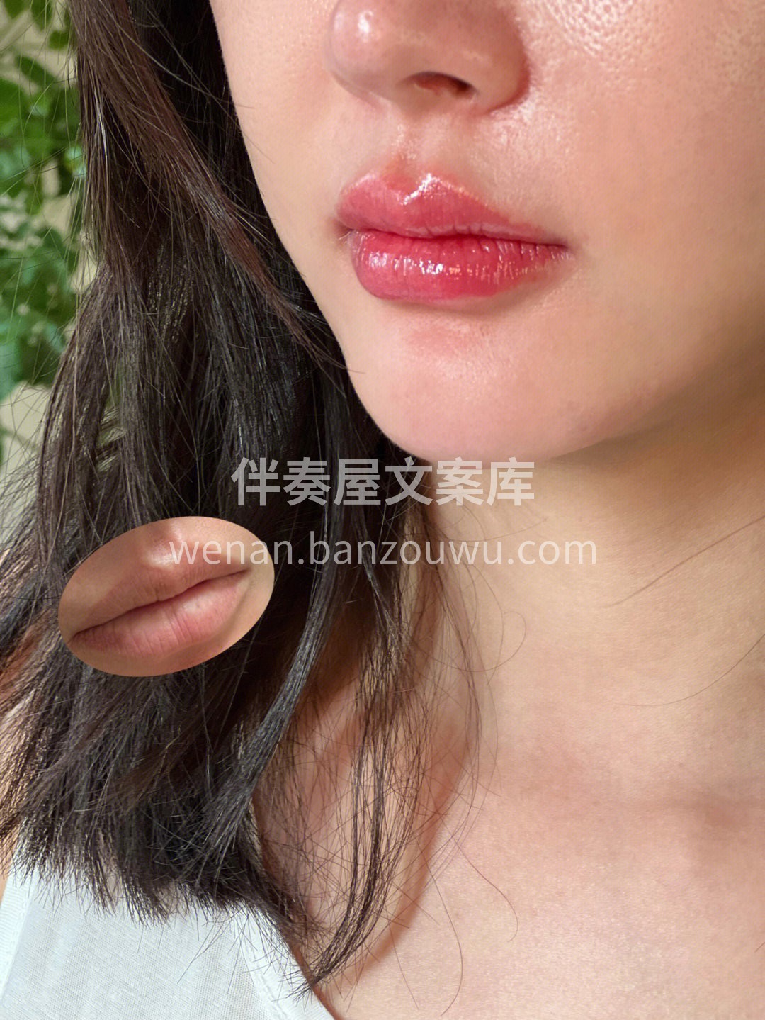 纯欲感妈生唇做了你会后悔 因为真的太美啦 配图1