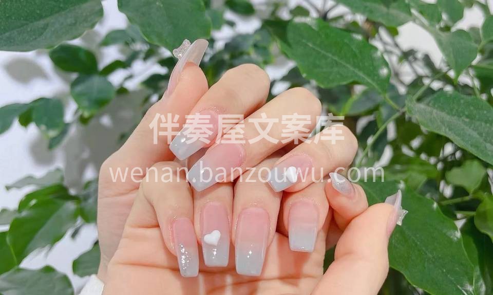 酸奶爱心来了 水粉蓝色的渐变 再加一个闪 配图3