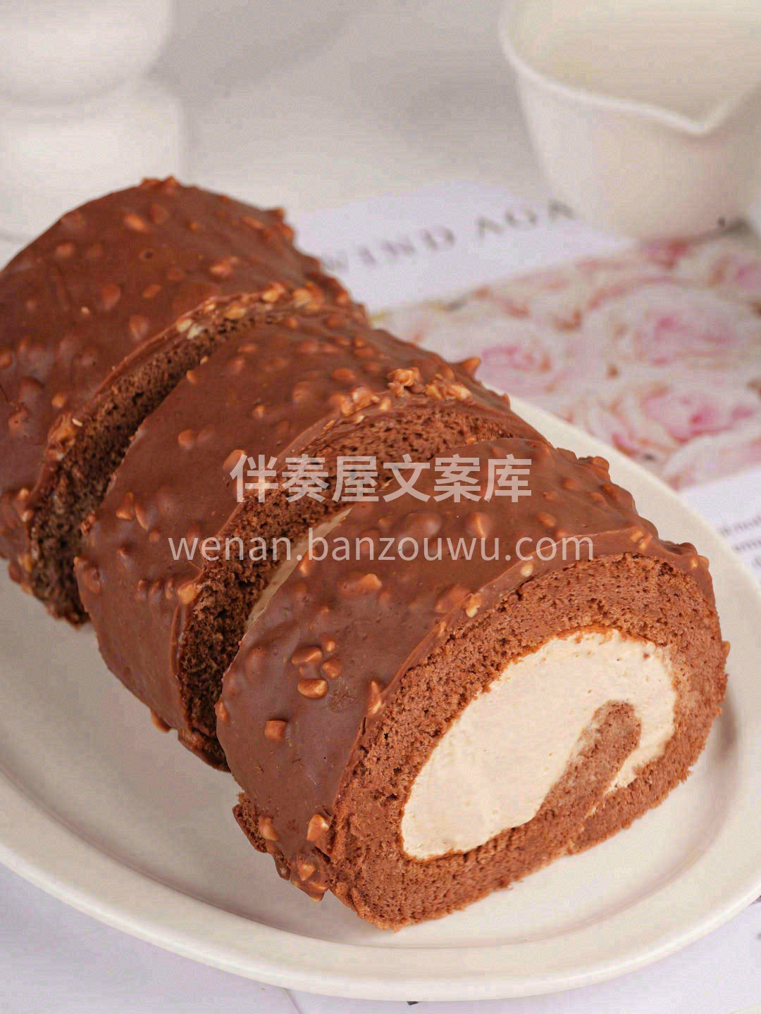 🍫外层巧克力皮超级酥脆，💫裹上柔软的糕体 配图2