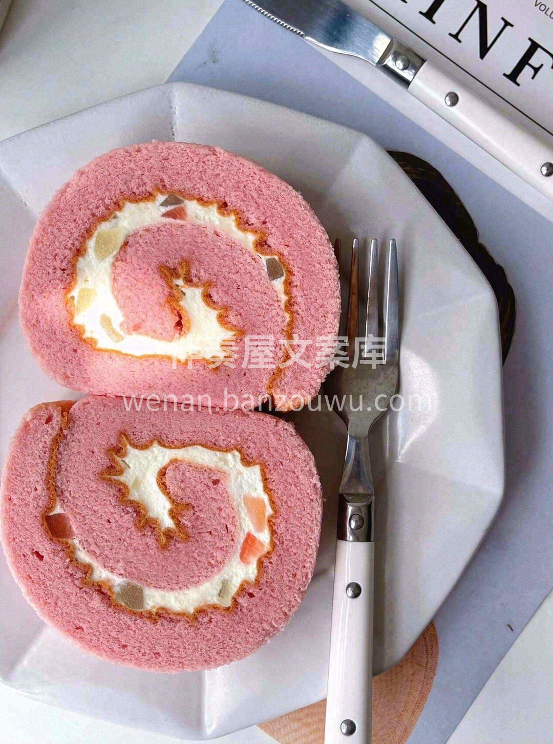 🔥大火的白桃乌龙茶与蛋糕卷相碰撞☄️，会 配图3