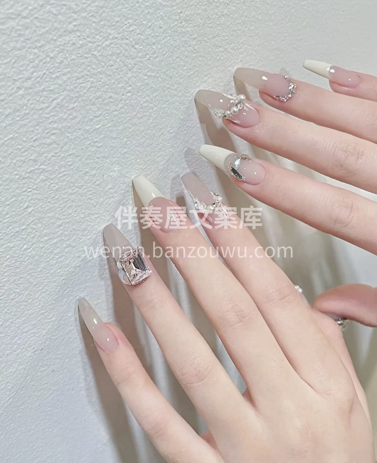 今日份美甲 美好的事物都需要等待 等一朵 配图2