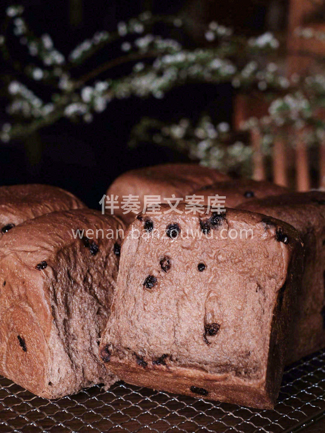🍫巧克力吐司，散发着浓郁香气的可可面包🍞 配图2