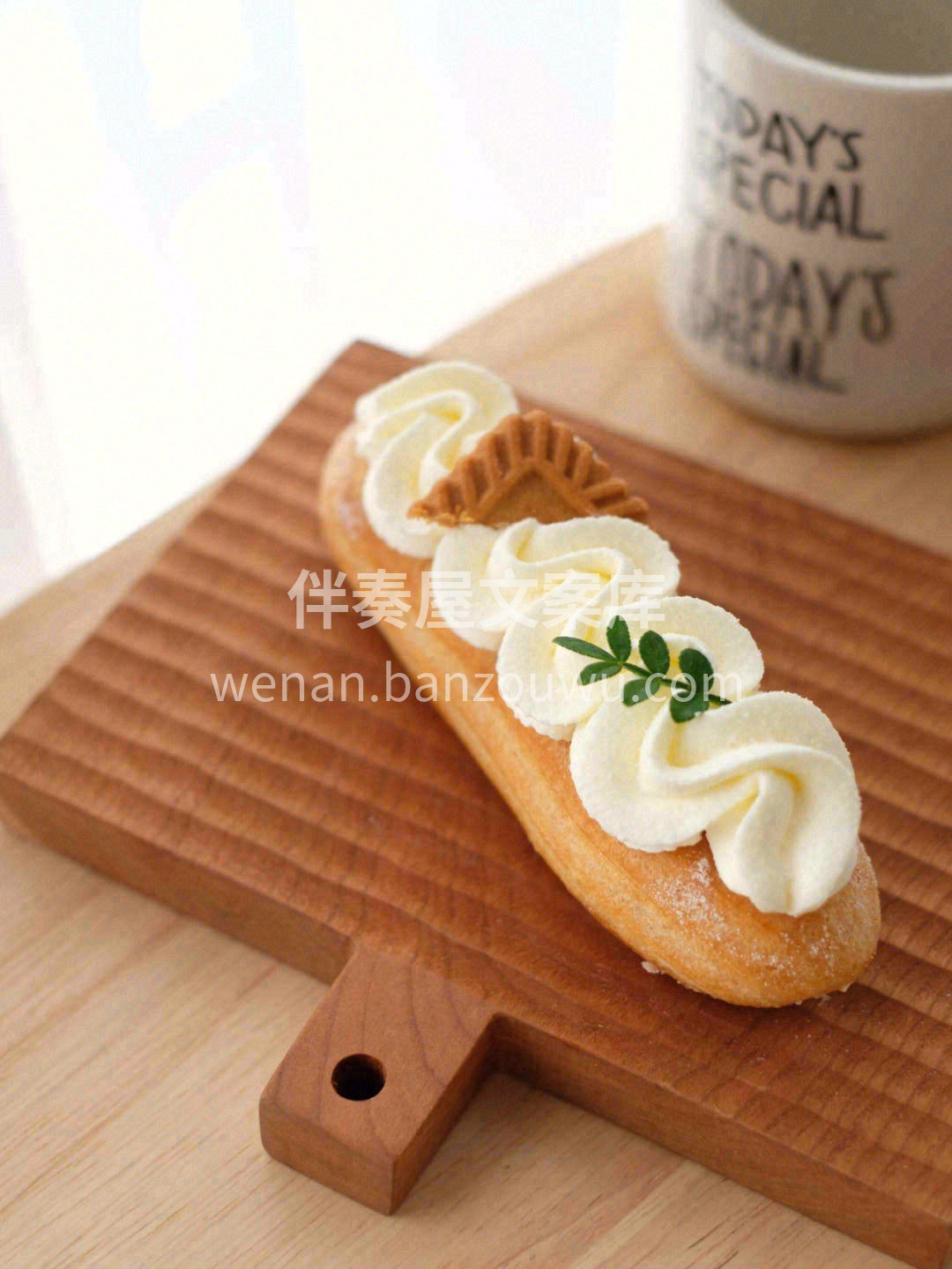 🌟闪电泡芙细长造型方便了品尝👍，一口接一 配图2