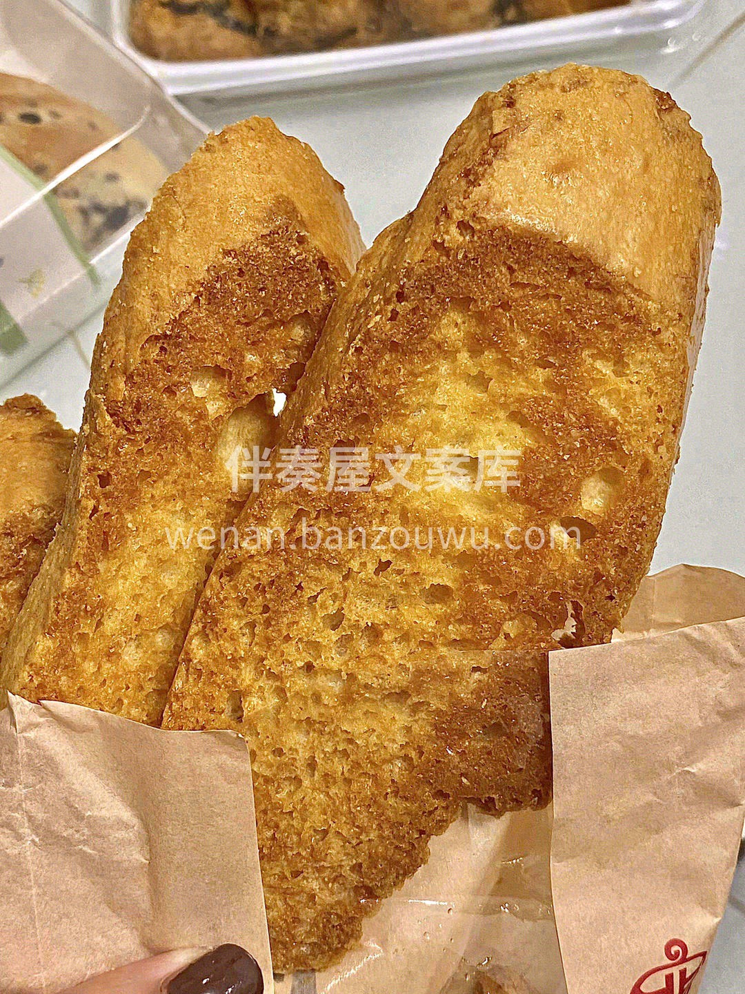 法式奶香片🥖，口感酥脆💥，一口下去，浓郁 配图2