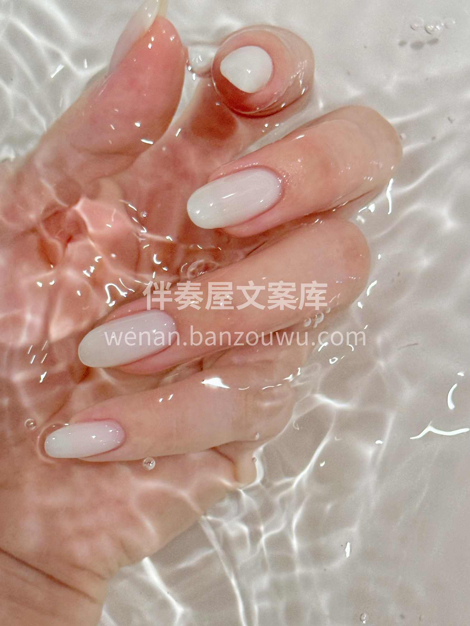 冰冰凉凉的白玉石感 像果冻像白玉石一样的 配图3