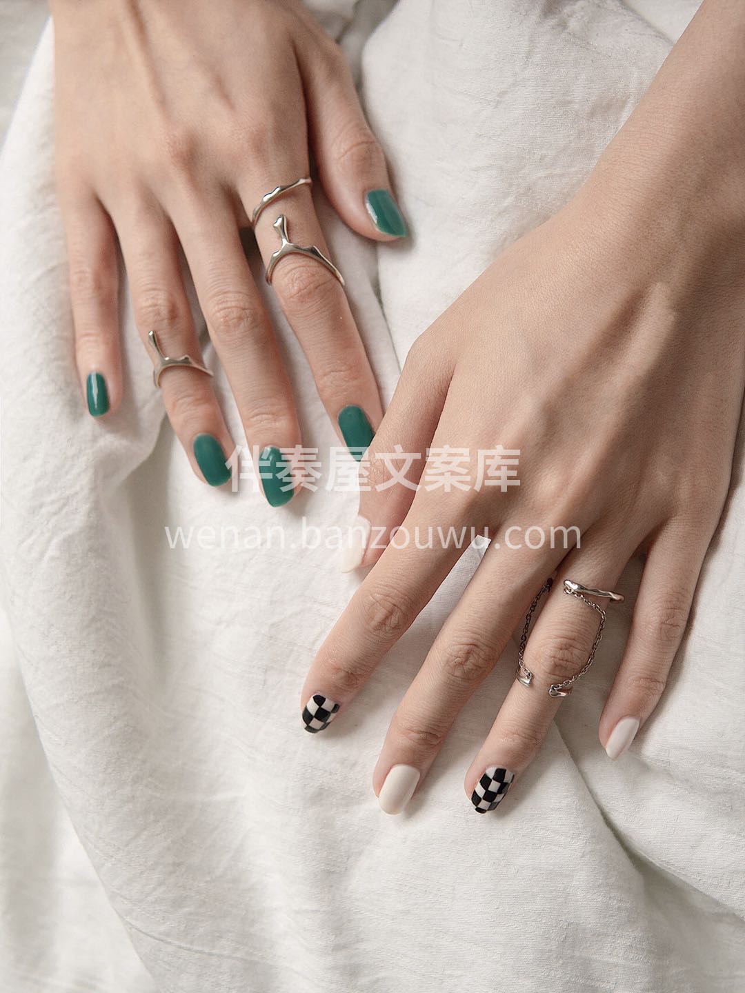 #今日份美甲# 选一副心仪的指甲 遇见更 配图1