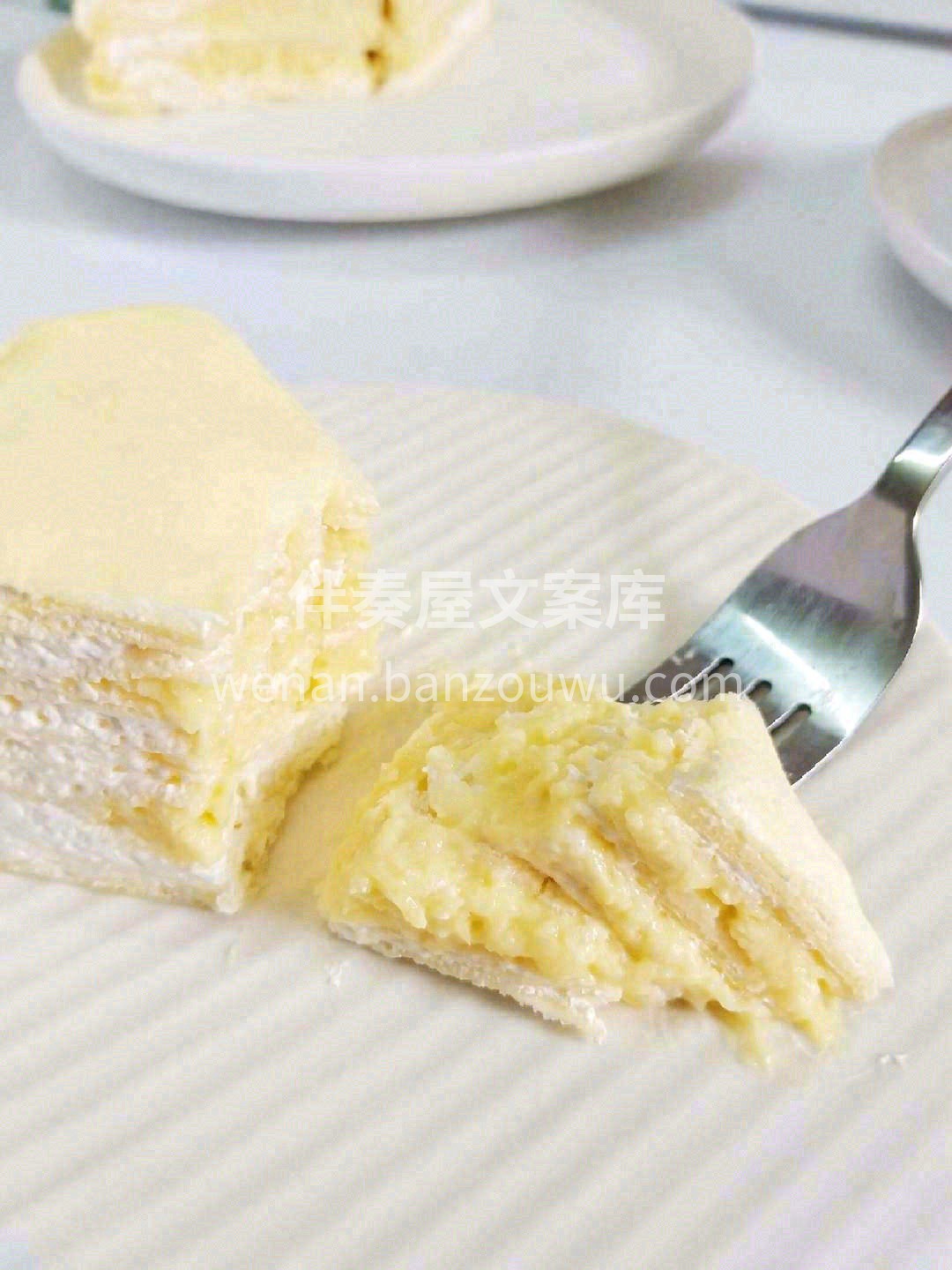 🍰榴莲千层，舌尖上的体验😋 细腻顺滑，香 配图1