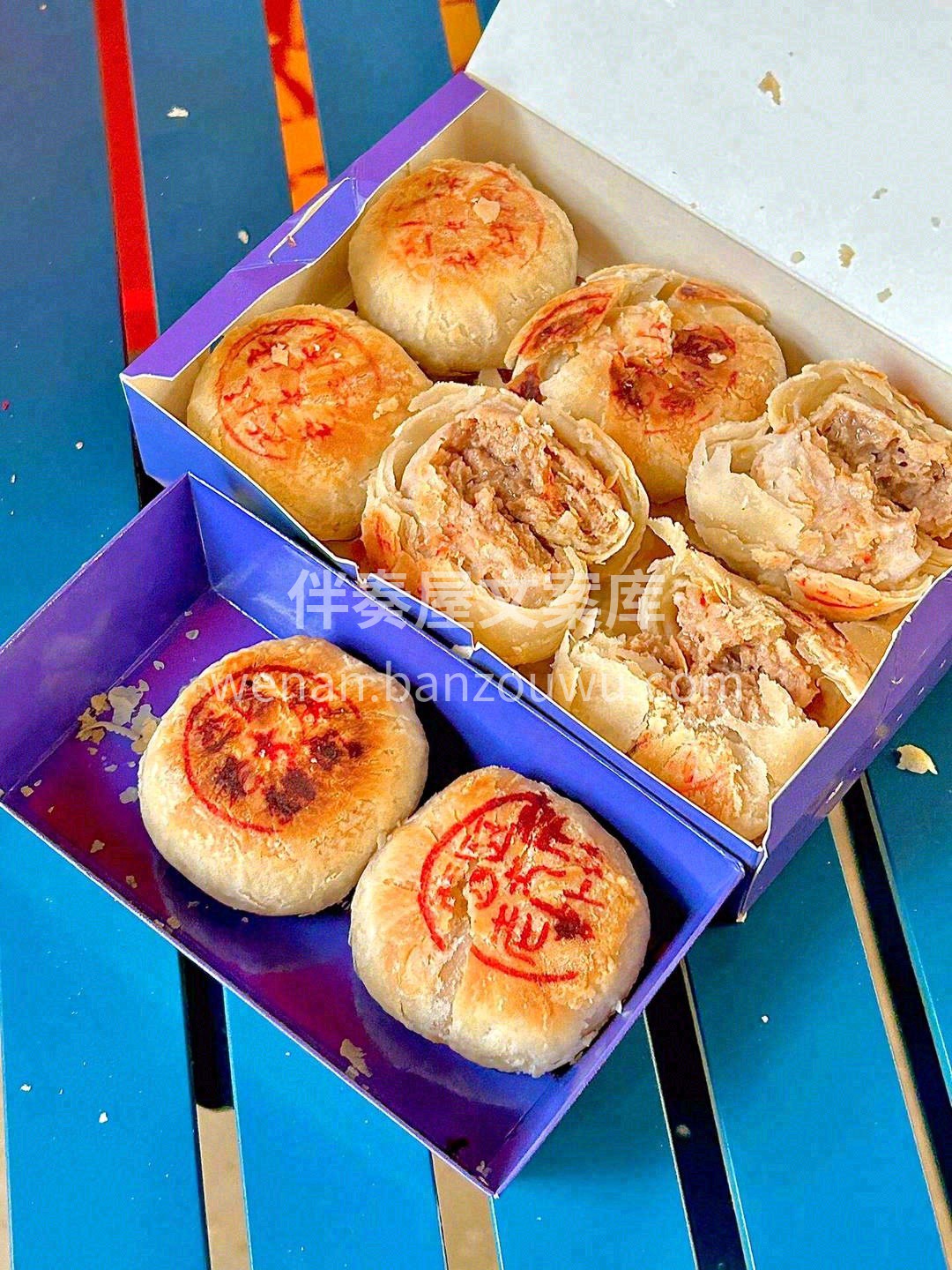 🥮口感酥脆，肥而不腻🥩 💥酥皮与紧实的鲜 配图3
