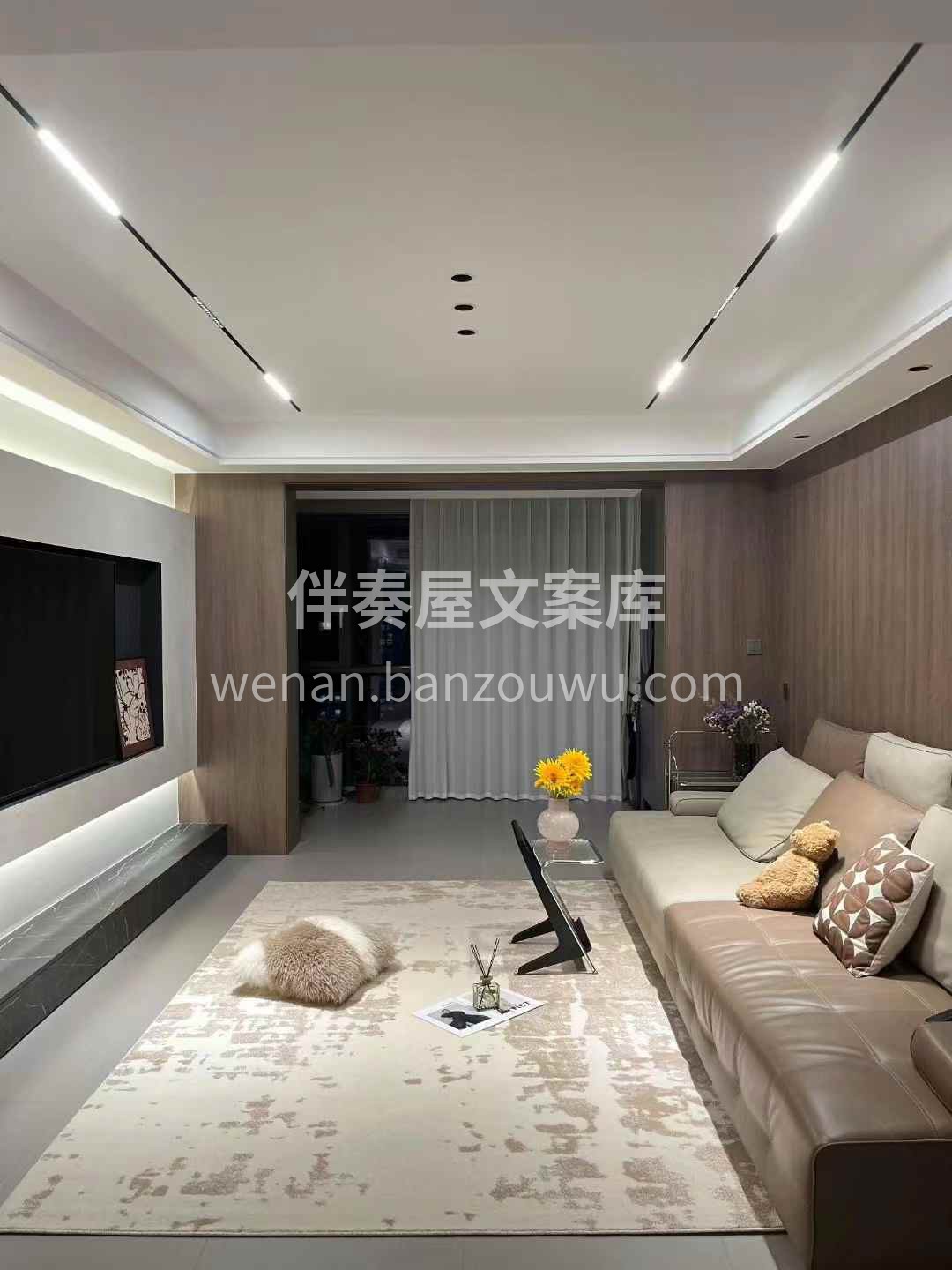 今日美图分享： 简洁舒适有质感氛围感的现 配图1