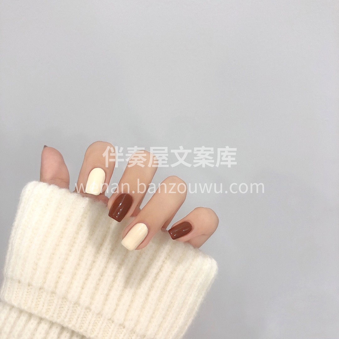 整日都在寻找冬季显白美甲 显白一定要交给