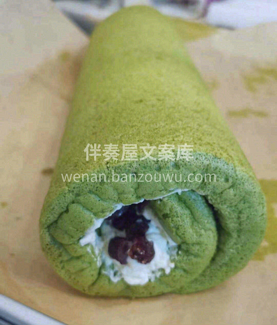 👆抹茶卷卷是超柔软细腻的抹茶味烫面卷🍥  配图2