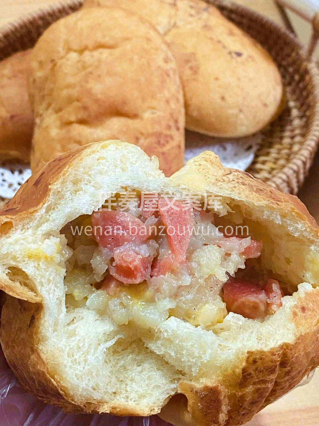 🥔这个土豆面包真土豆看了都要愣2秒 掰开 配图1
