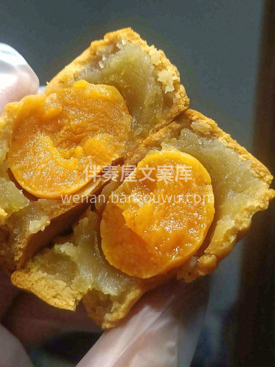 好月饼，原料很重要👍。 莲子，用的是国家 配图1