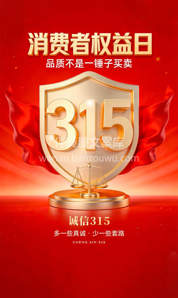 315，不止是一天 更是我们做装修的每一
