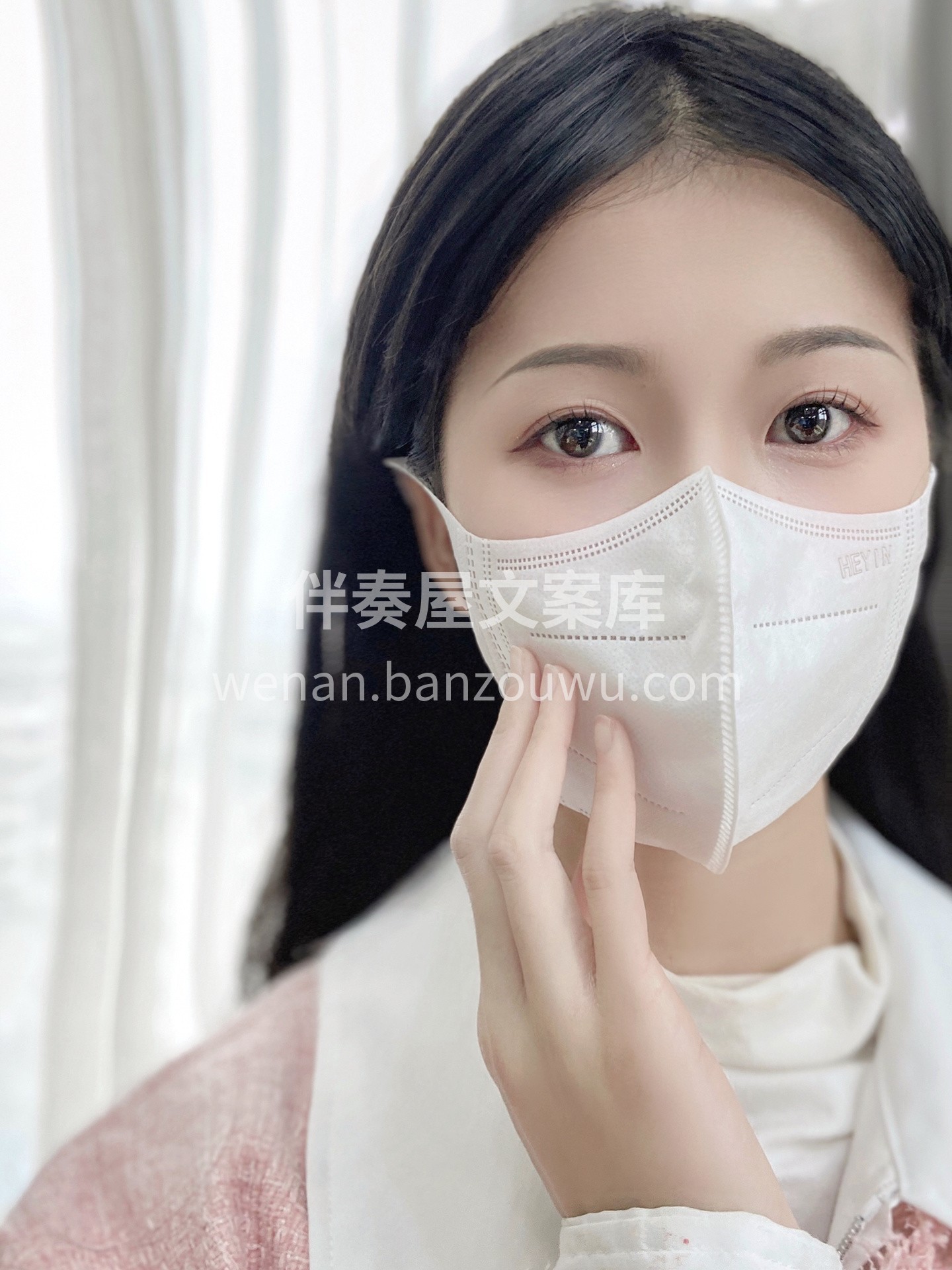 淡颜系女孩我好爱 给人干净淡雅的气质 选 配图1