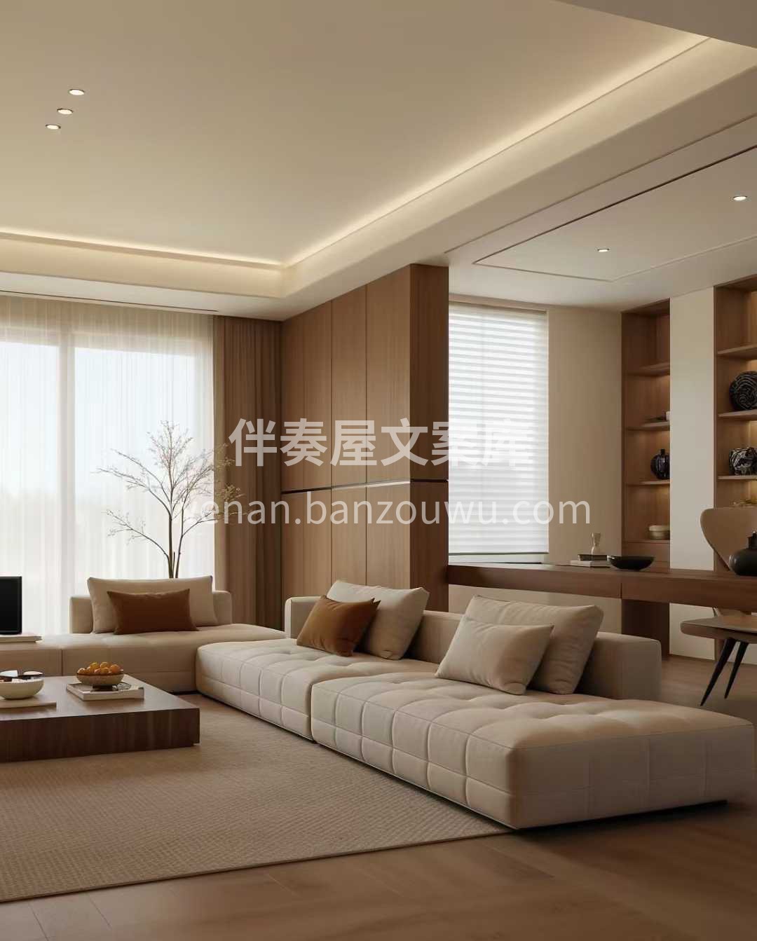 【美图分享】 玄关处打造拱形壁龛 悬空端 配图3